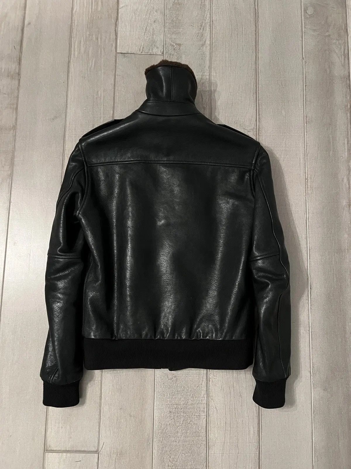 Maison Margiela Maison Margiela Faux Shearling Flight Leather Jacket Size US S / EU 44-46 / 1 - 5 Thumbnail