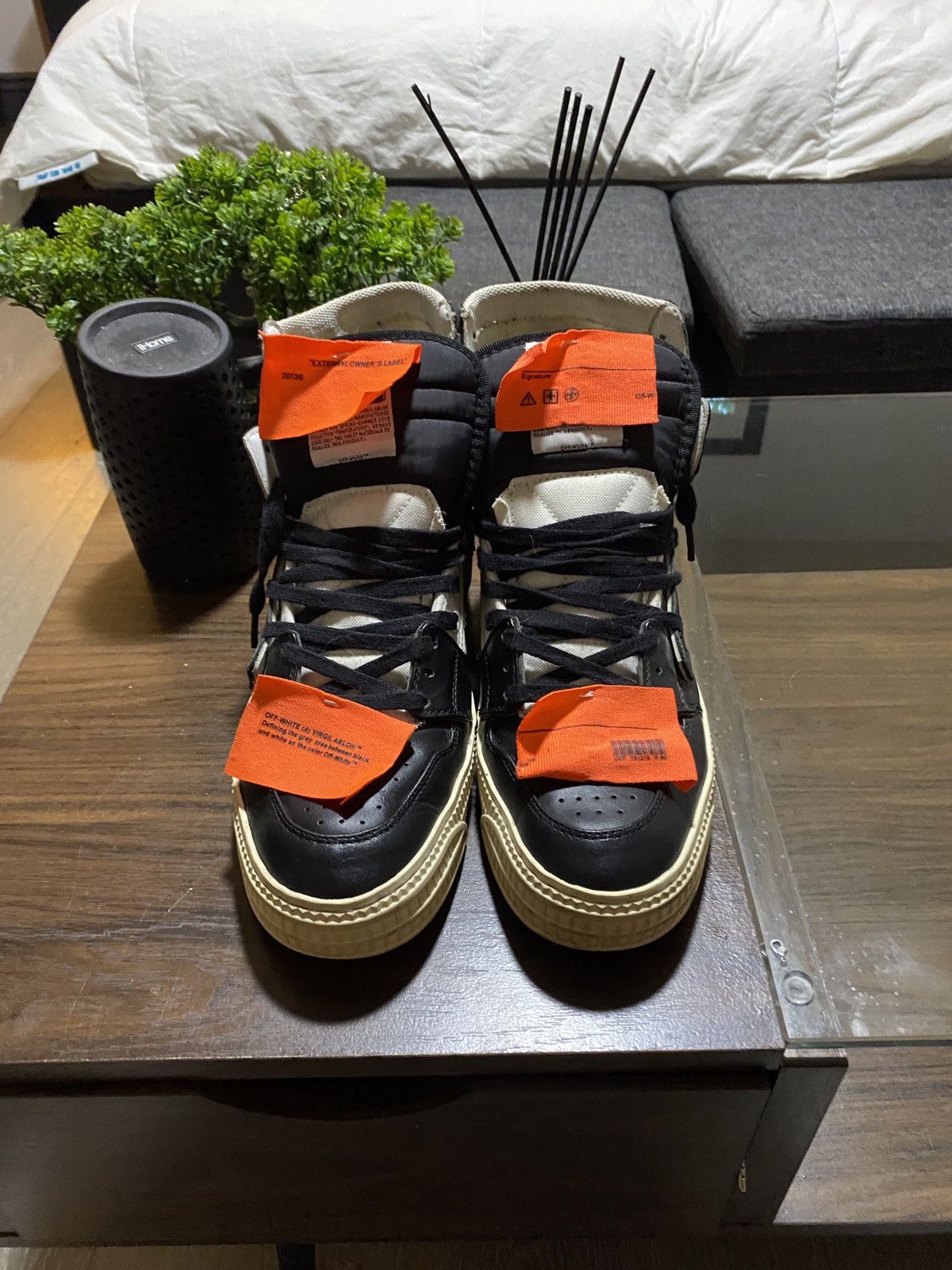 Off-White Off White Off court 3.0 High Black Size US 9.5 / EU 42-43 - 3 Thumbnail