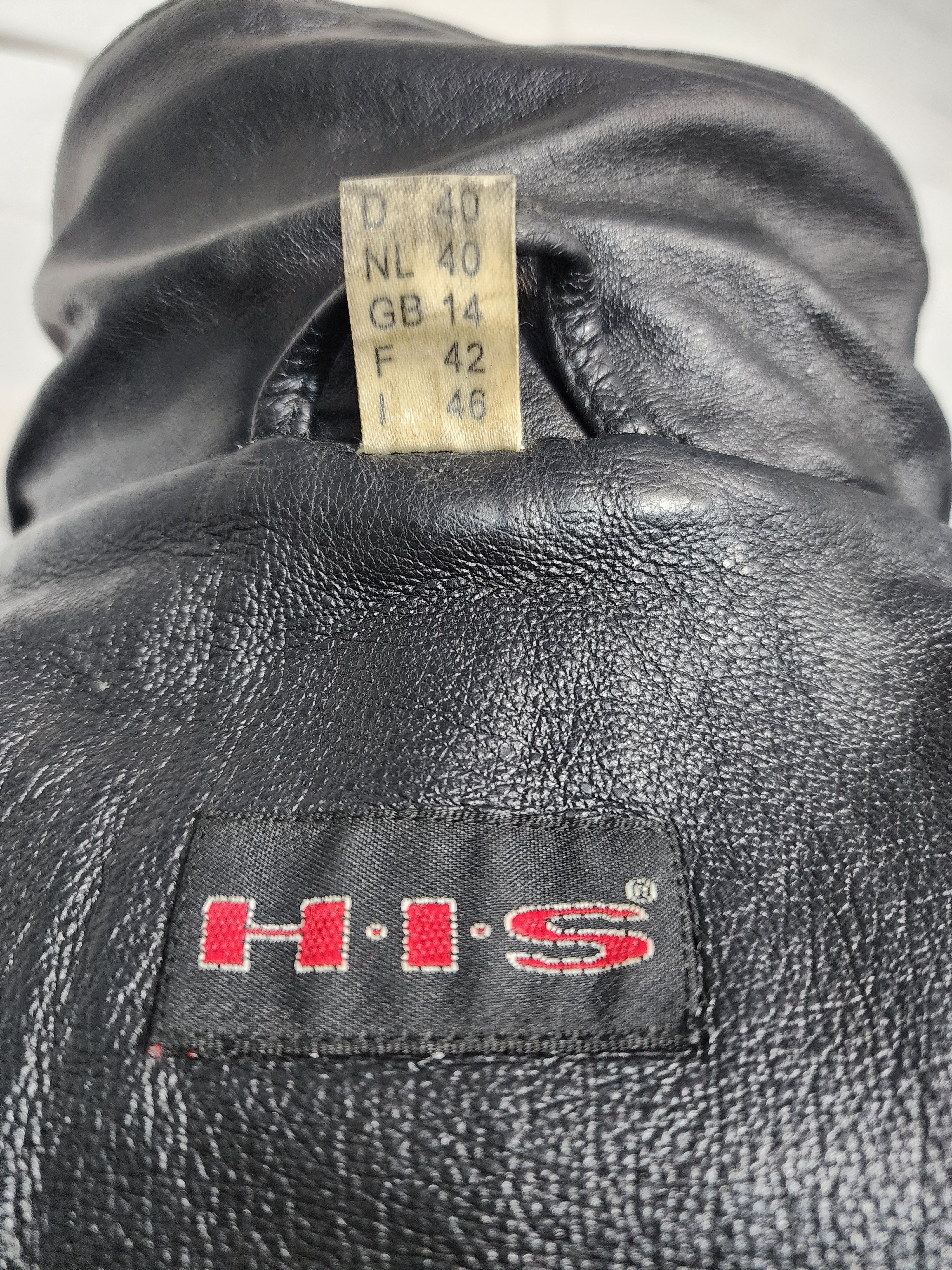 Genuine Leather Black Leather Jacket: Buttoned Women's Coat Size M / US 6-8 / IT 42-44 - 8 Thumbnail