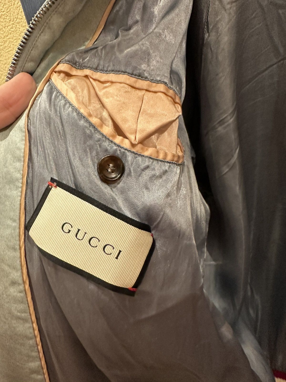 Gucci Gucci illuminati Silk/Viscose Bomber Size US M / EU 48-50 / 2 - 8 Thumbnail