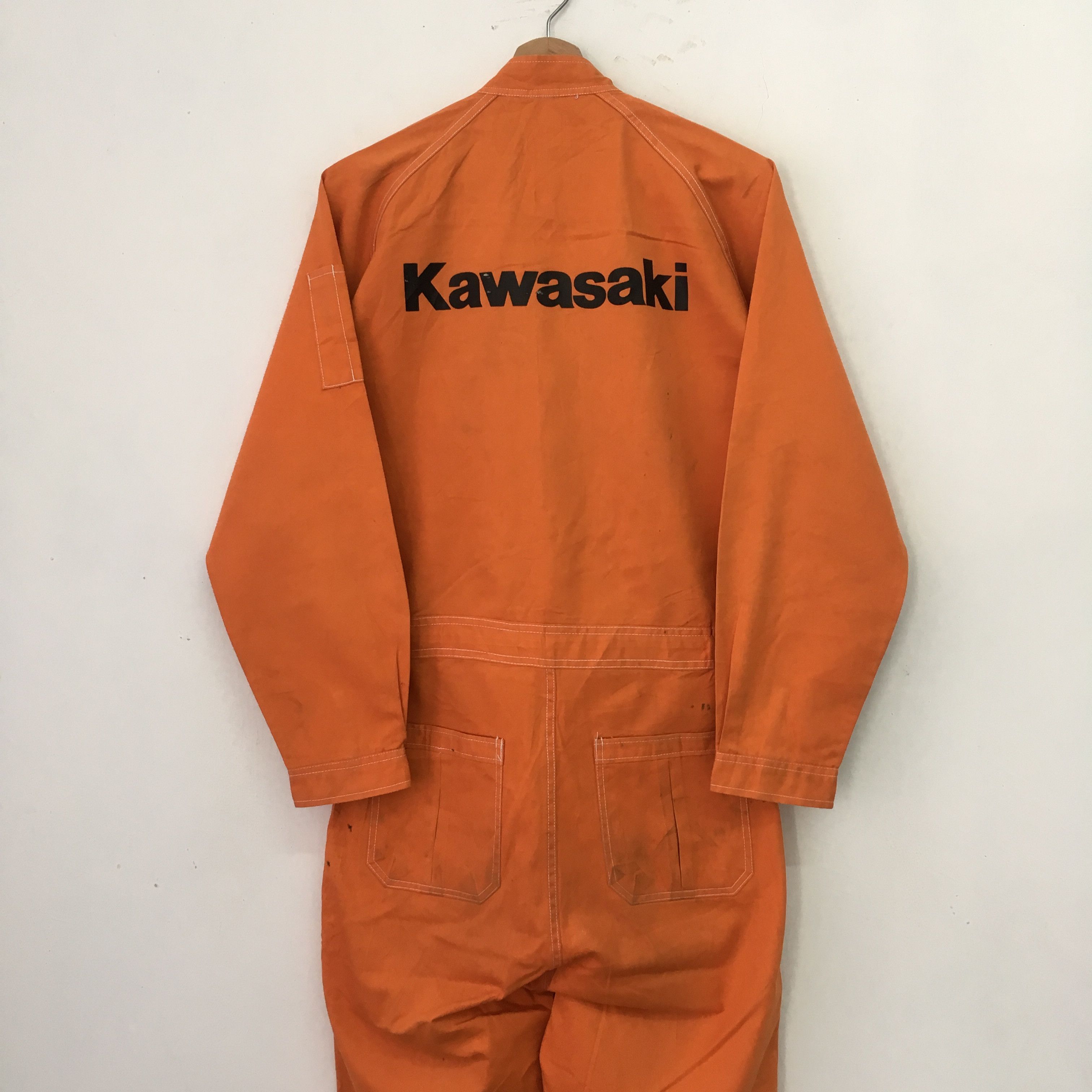 Japanese Brand kawasaki overall jacket - 1728 Size US XL / EU 56 / 4 - 11 Thumbnail