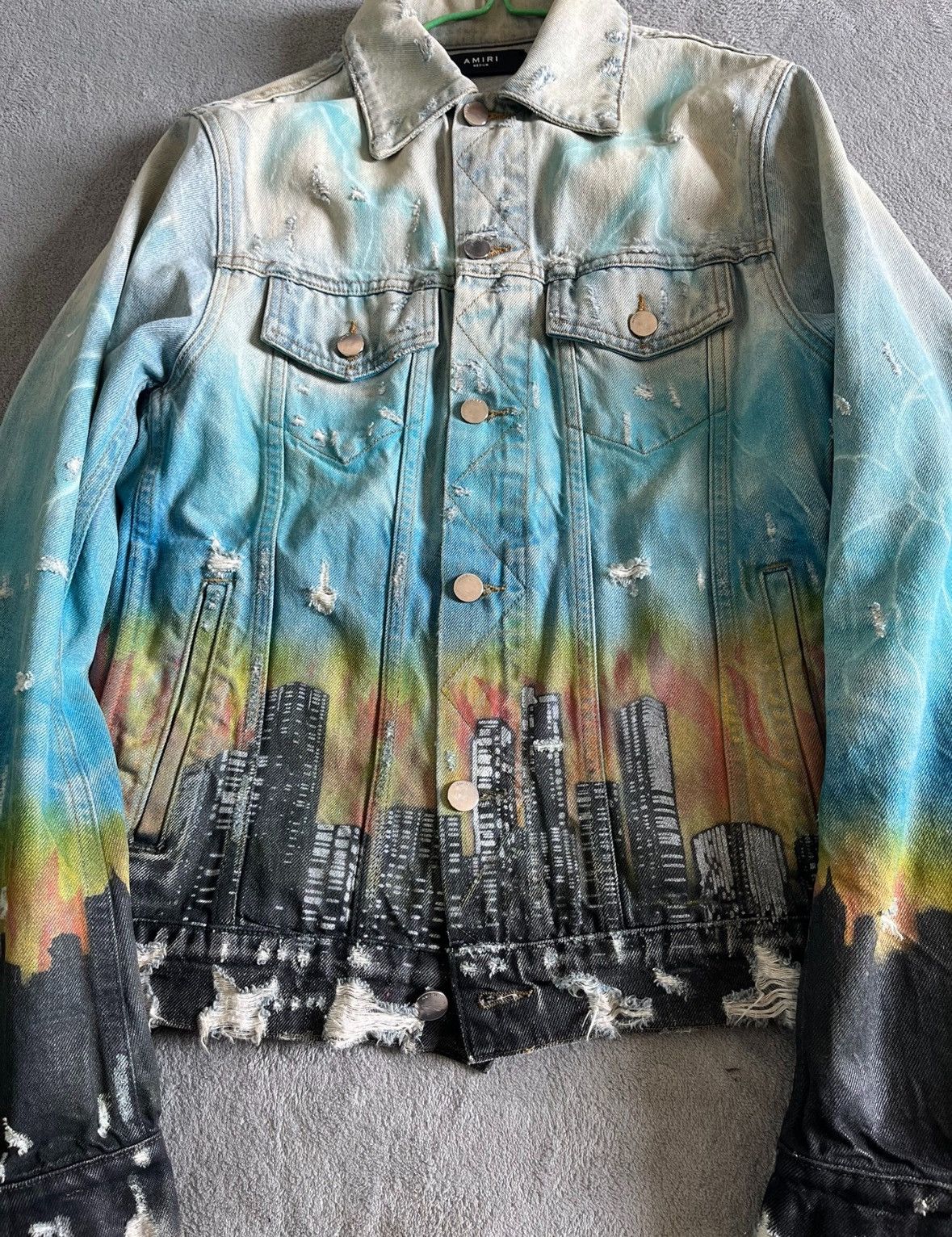 Amiri Amiri 19SS Vintage Airbrush Hollywood Trucker Jacket 2502-N Size US M / EU 48-50 / 2 - 4 Thumbnail