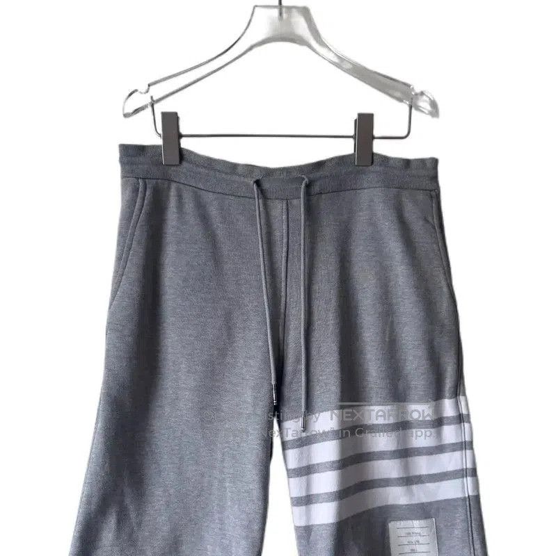 Thom Browne Thom Browne Lightweight Gray Cotton Logo Shorts . Size US 27 - 1 Thumbnail