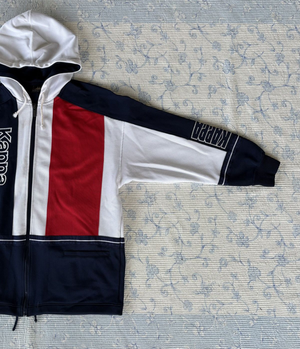 Kappa Kappa Sweater Jacket France Flag Color Size US L / EU 52-54 / 3 - 3 Thumbnail