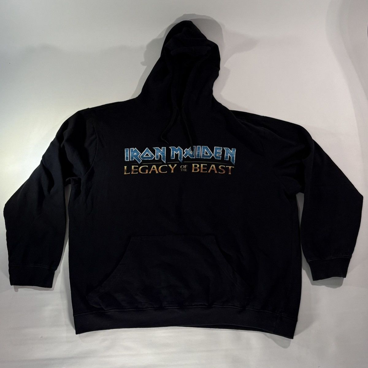 Iron Maiden Iron Maiden Legacy Of The Beast Promo Black LS Hoodie Sz XL Size US XL / EU 56 / 4 - 1 Thumbnail