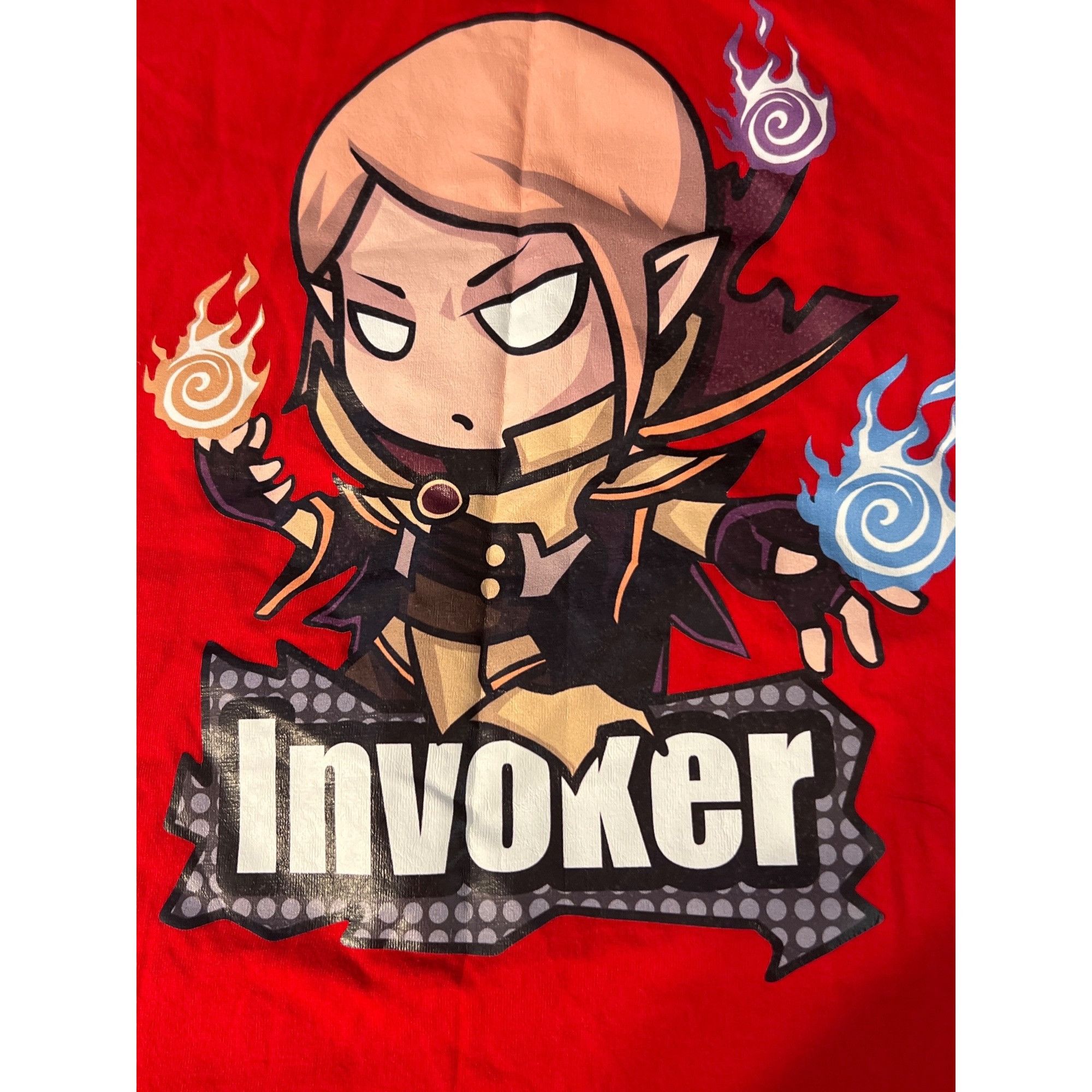 Other Invoker Graphic Red T Shirt Dota 2 Utee Fashion Gaming Short Size US M / EU 48-50 / 2 - 2 Thumbnail