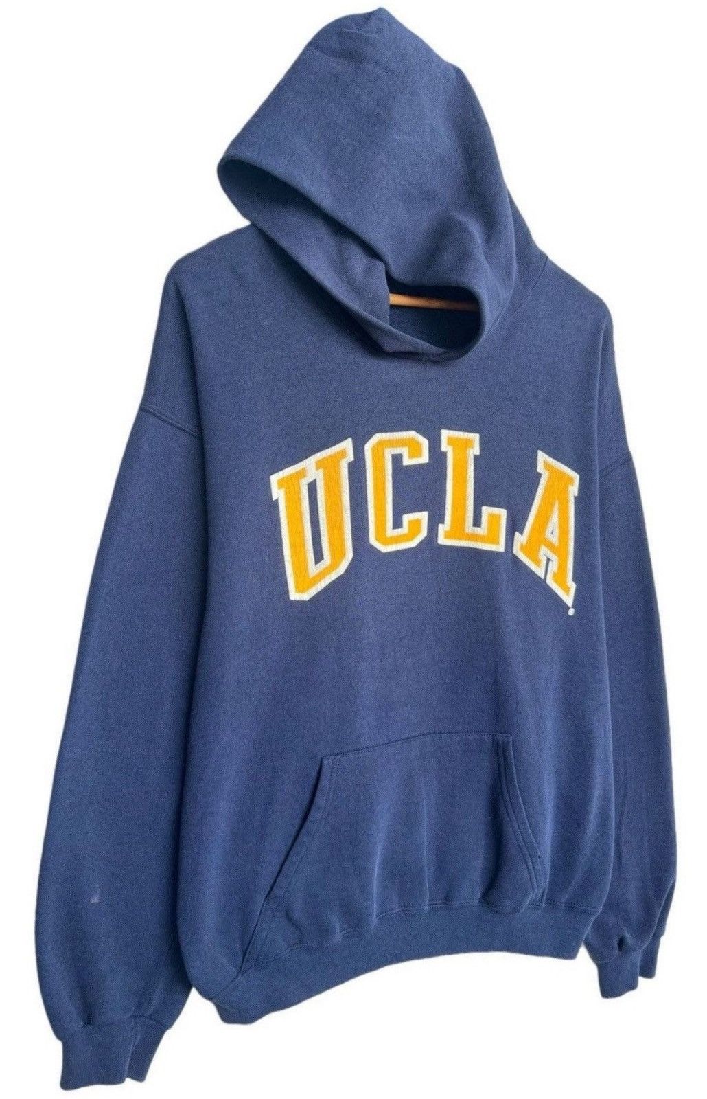 Vintage Vintage 90s UCLA Hoodie Skate Sun Faded Baggy Boxy Hoodie Size US L / EU 52-54 / 3 - 1 Thumbnail