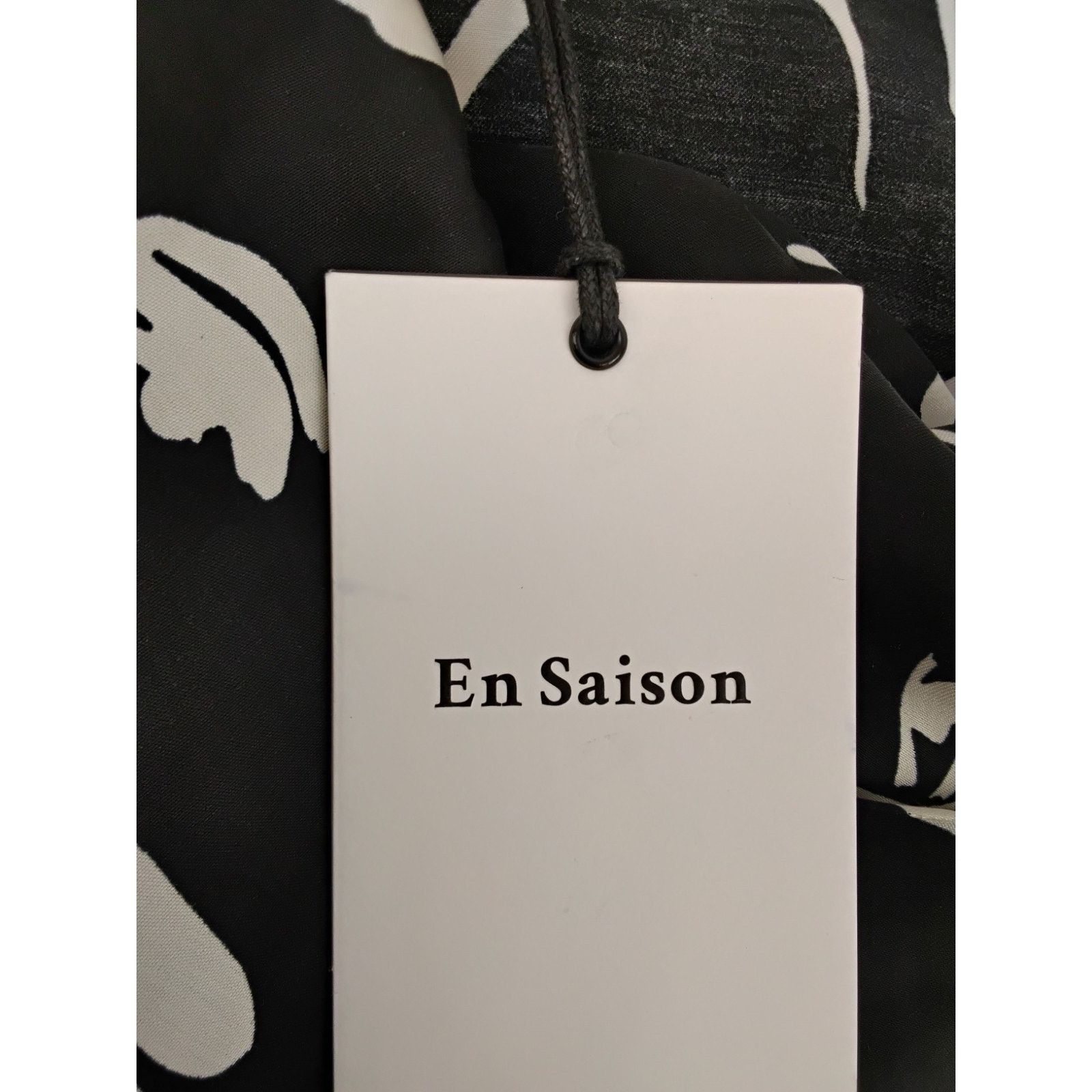 Other En Saison Slip Dress Women's S Black/White Abstract Face NWT Size S / US 4 / IT 40 - 9 Thumbnail