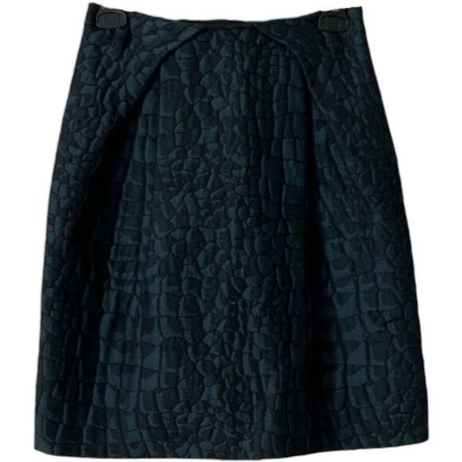 MOSCHINO CHEAP AND CHIC Dark Green Skirt Small/US4/IT38