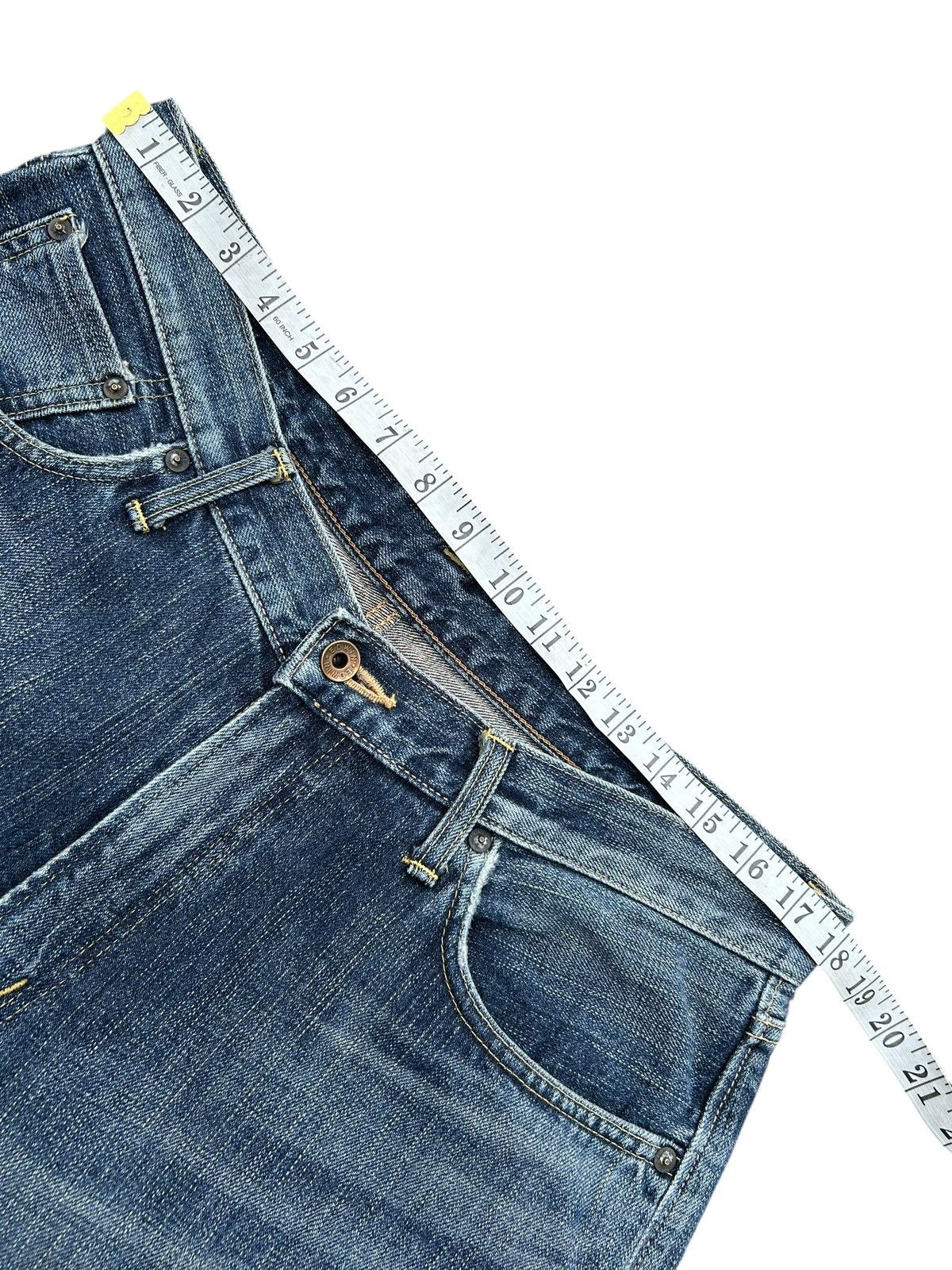 Kapital Vintage Edwin 505zx Selvedge Distressed Denim Jeans Size US 36 / EU 52 - 9 Thumbnail