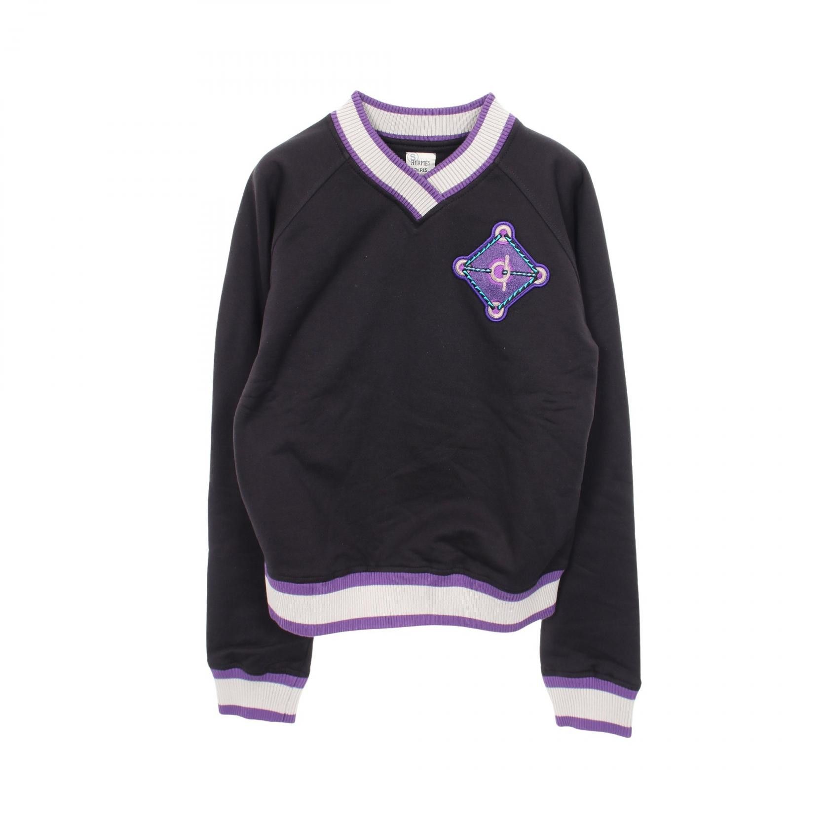 Hermes Hermes Hermes FIGURE ARTISTIQUE Cotton Sweatshirt Textile Sweatshirts & Hoodies DUTY FREE for USA Size ONE SIZE - 1 Thumbnail