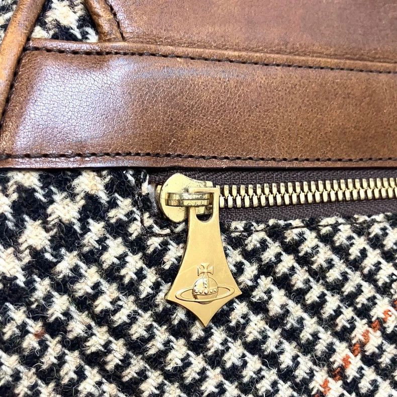 Vivienne Westwood Vivienne Westwood Classic brown checkered porcelain buckle Size ONE SIZE - 6 Thumbnail