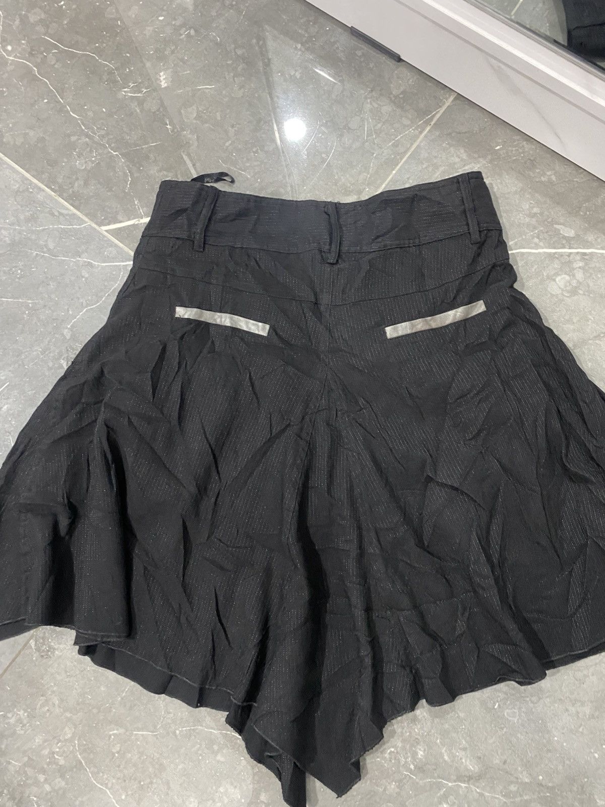 If Six Was Nine × Japanese Brand × Le Grande Bleu (L.G.B.) 💸BINDINGOFFER💸Chinho japanese tribal goa skirt asymmetrical Size 29" - 6 Thumbnail
