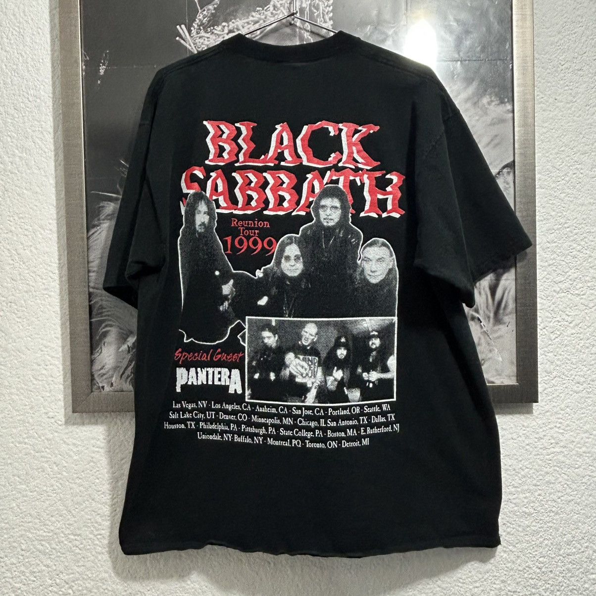 Black Sabbath BLACK SABBATH REUNION TOUR 1999 PARKING BOOT Size US XL / EU 56 / 4 - 3 Thumbnail