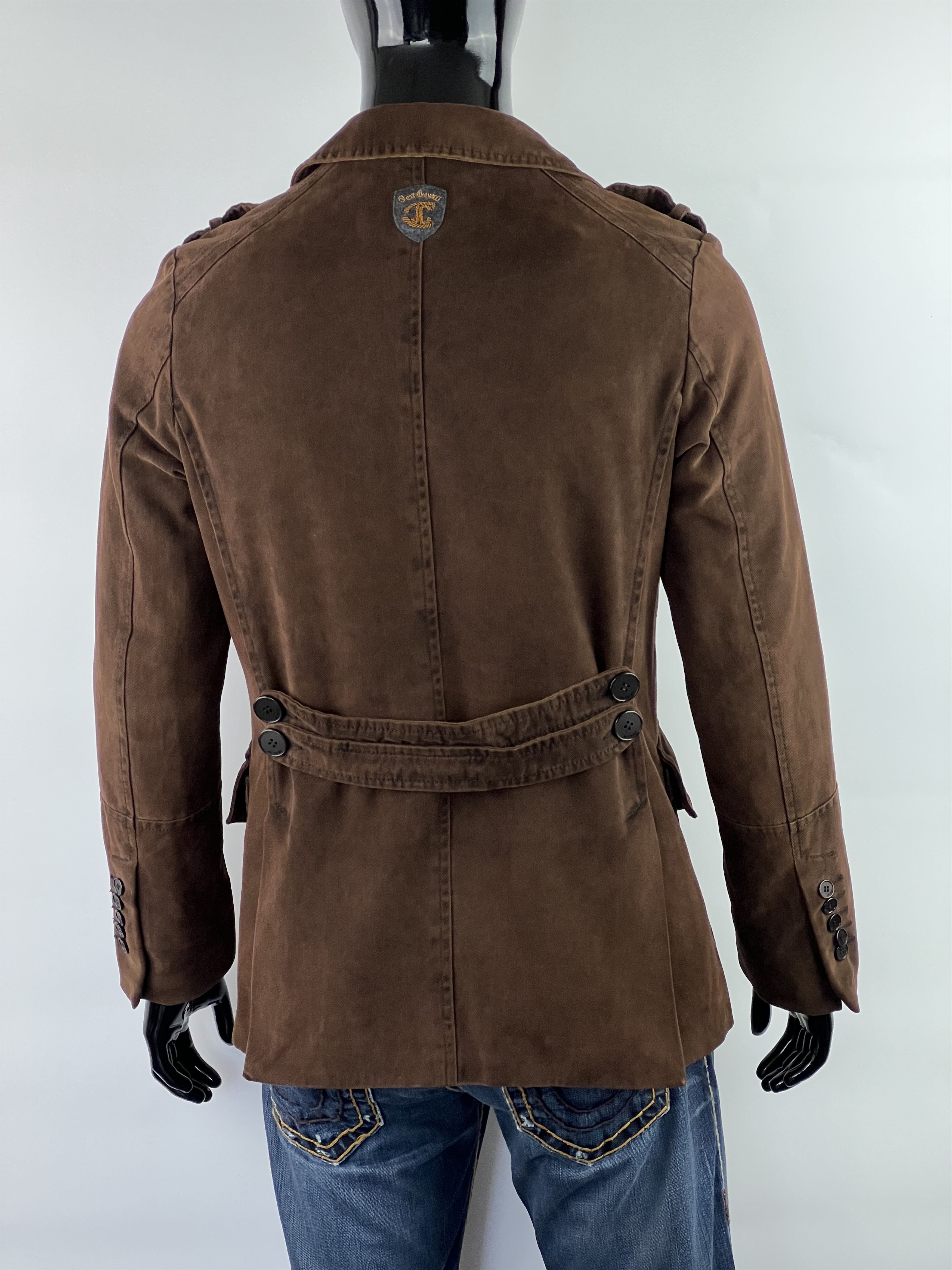 Just Cavalli Just Cavalli Rare Vtg Double Breasted Blazer Jacket Size 50 Size US M / EU 48-50 / 2 - 2 Thumbnail