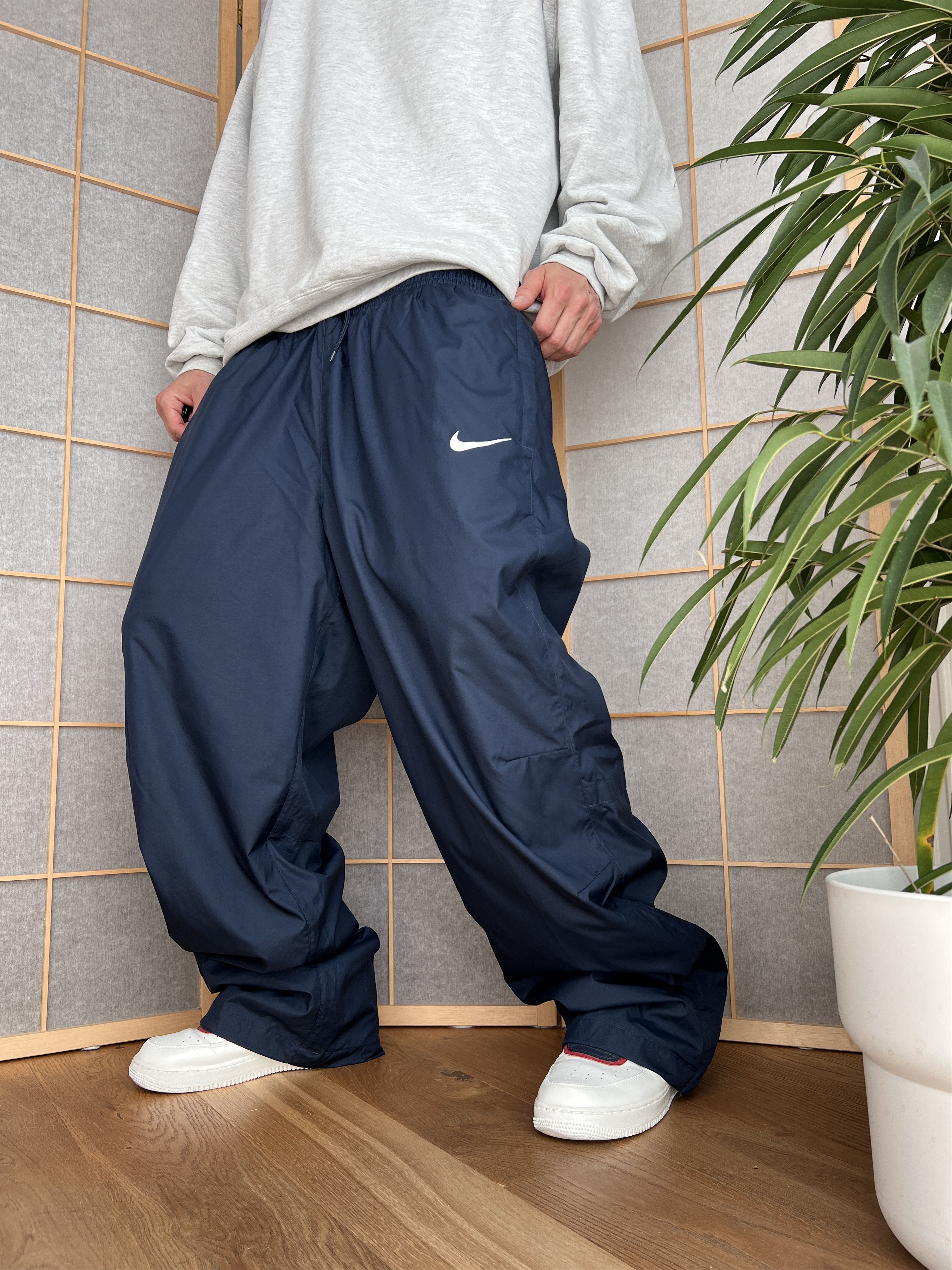 パンツ 00s nike nylon wide pants y2k teck glay Nike Track Pants Y2k - Etsy
