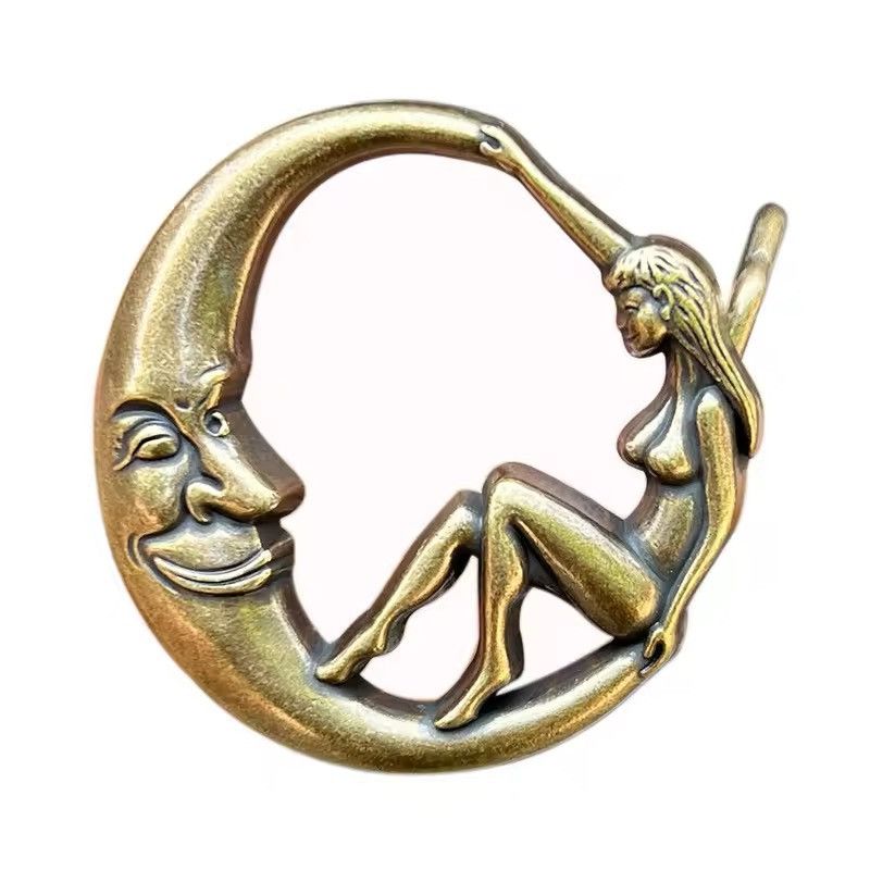 Japanese Brand × Vintage Moon beauty belt buckle ( no belt ) Size ONE SIZE - 1 Thumbnail