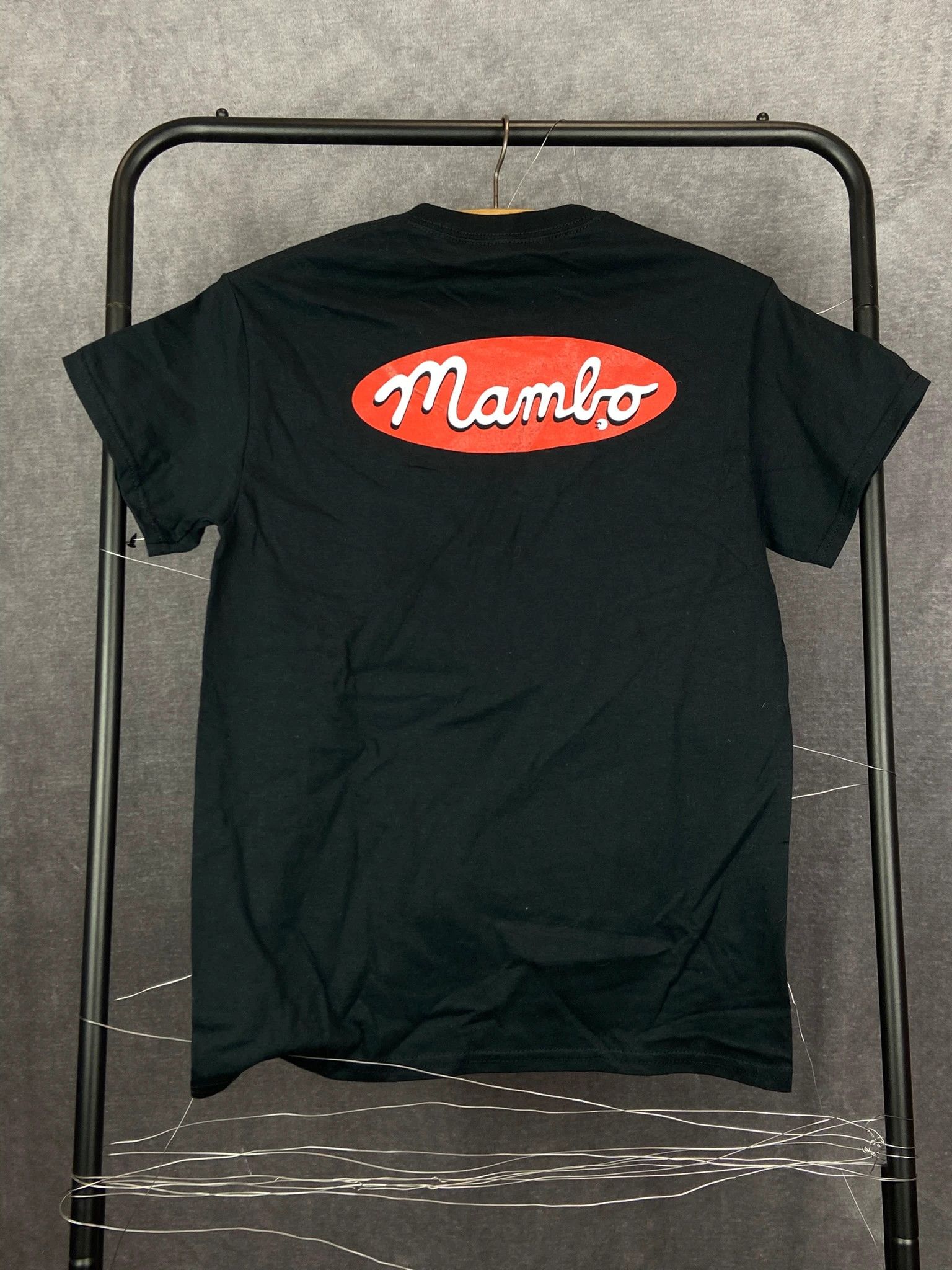 Mambo Mambo T-Shirt Black Mini Embroidered Logo Back Print Size US S / EU 44-46 / 1 - 4 Thumbnail