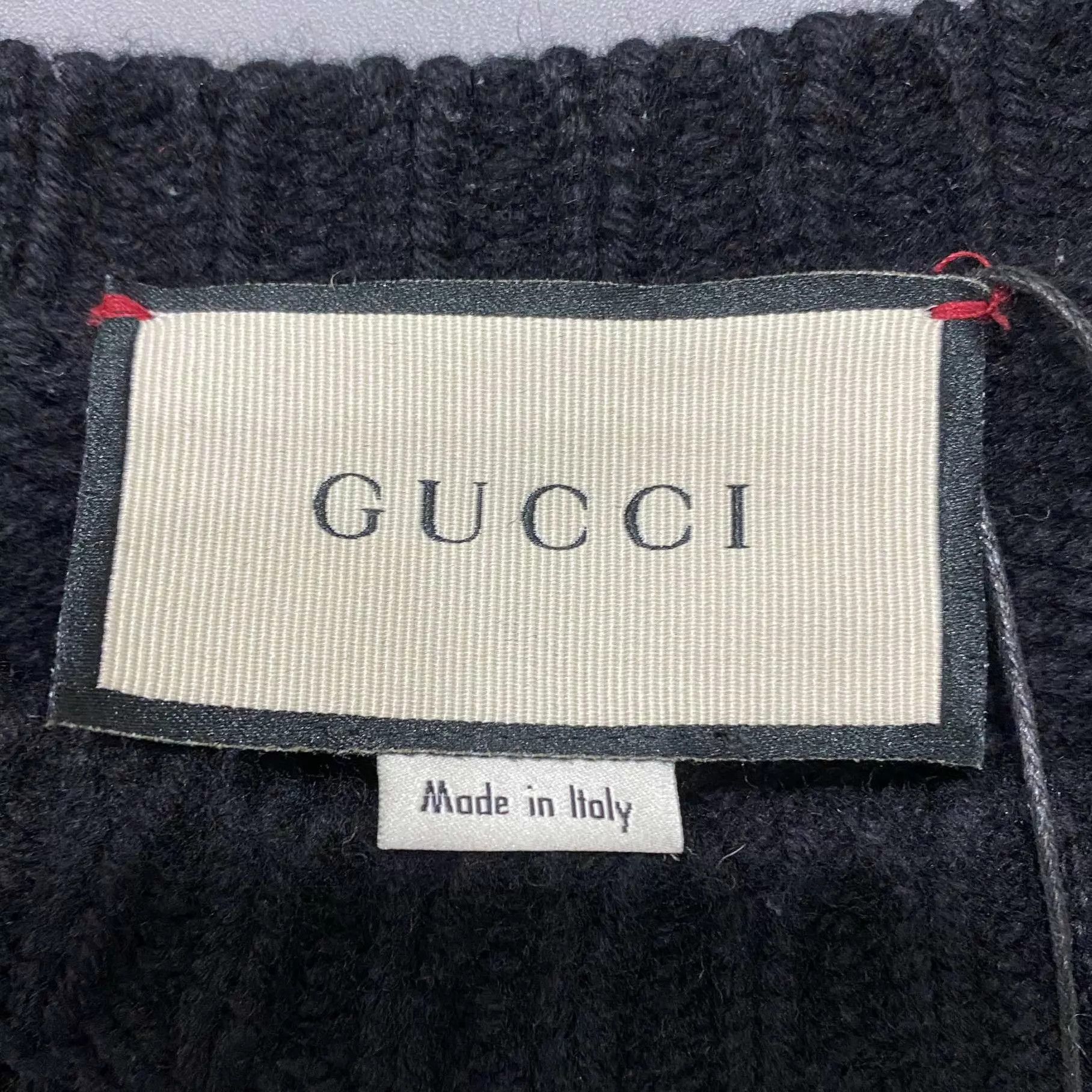 Gucci Gucci Classic Stripe Cable Knit Sweater XL Size US XL / EU 56 / 4 - 5 Thumbnail