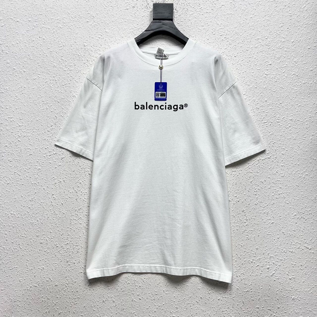 Balenciaga Balenciaga White Short Sleeve T-Shirt Size US M / EU 48-50 / 2 - 1 Thumbnail