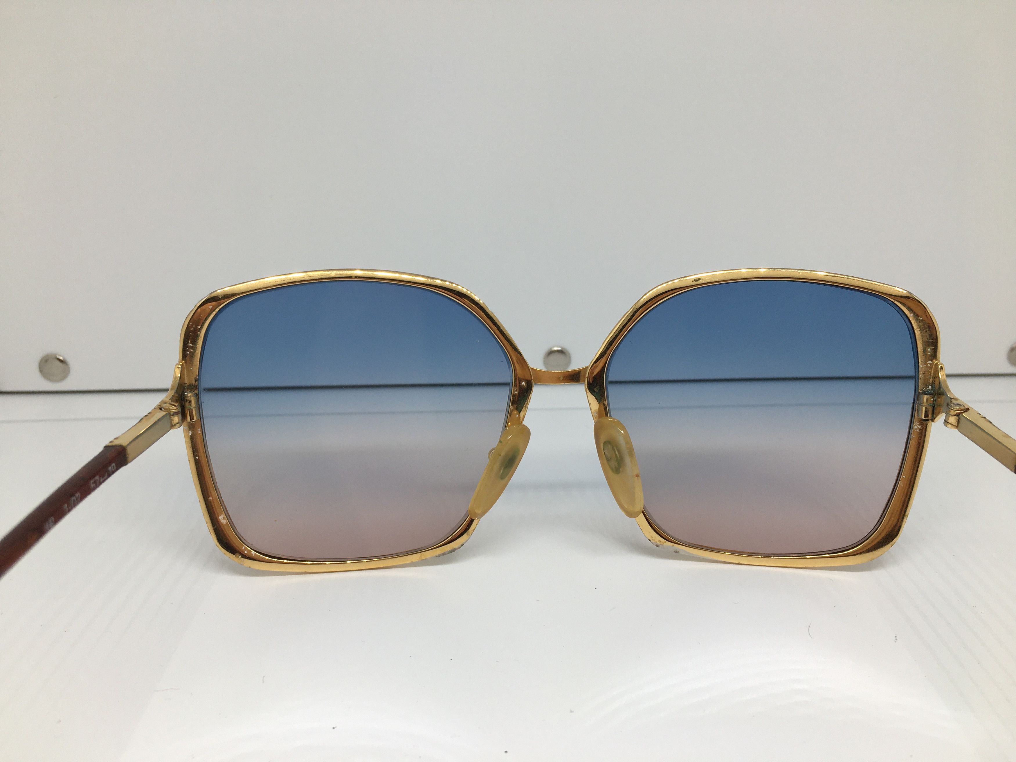 Vintage Vintage HELENA RUBINSTEIN HR 1-02 Diva Sunglasses France Size ONE SIZE - 5 Thumbnail