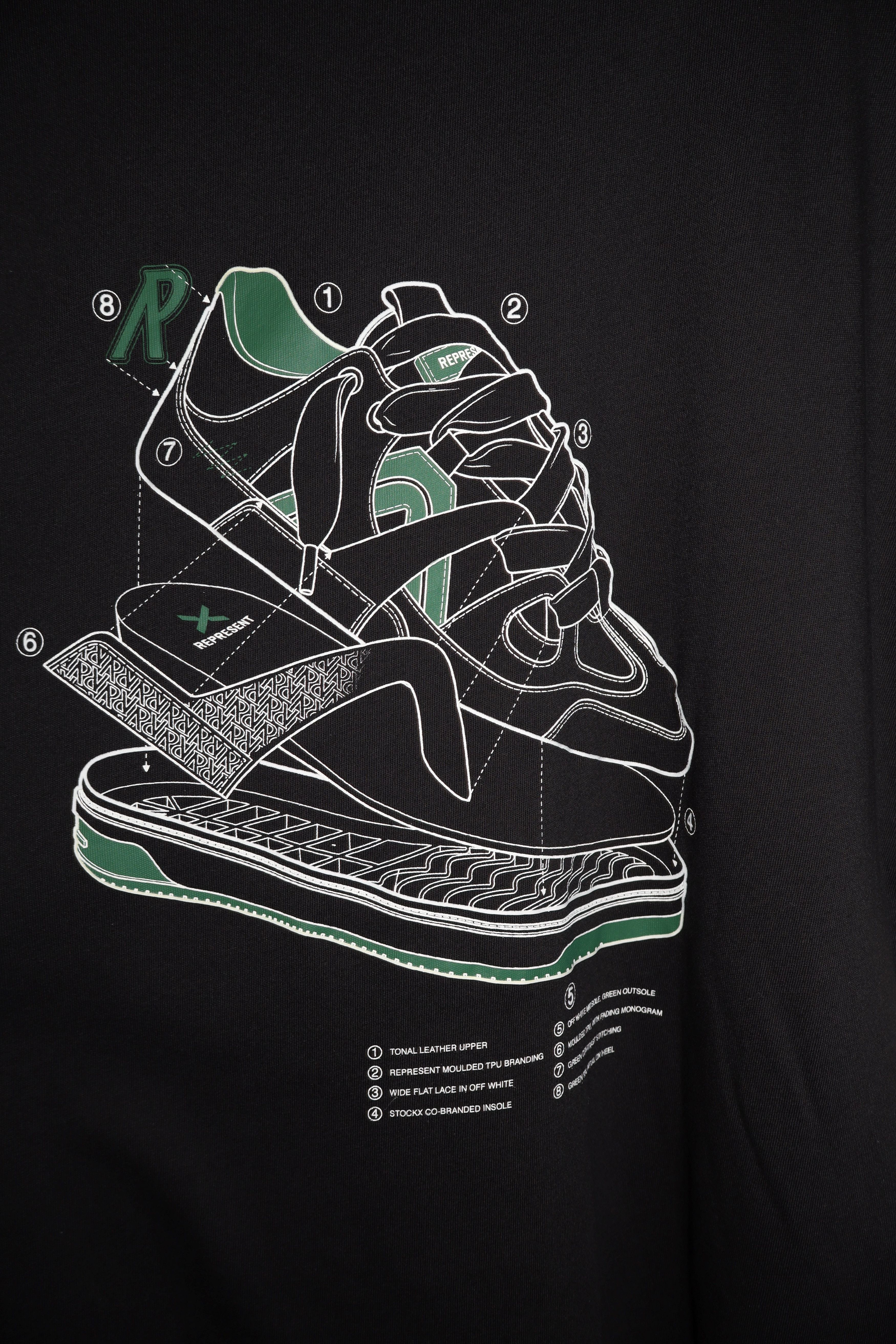Limited edition sneaker assembly t-shirt