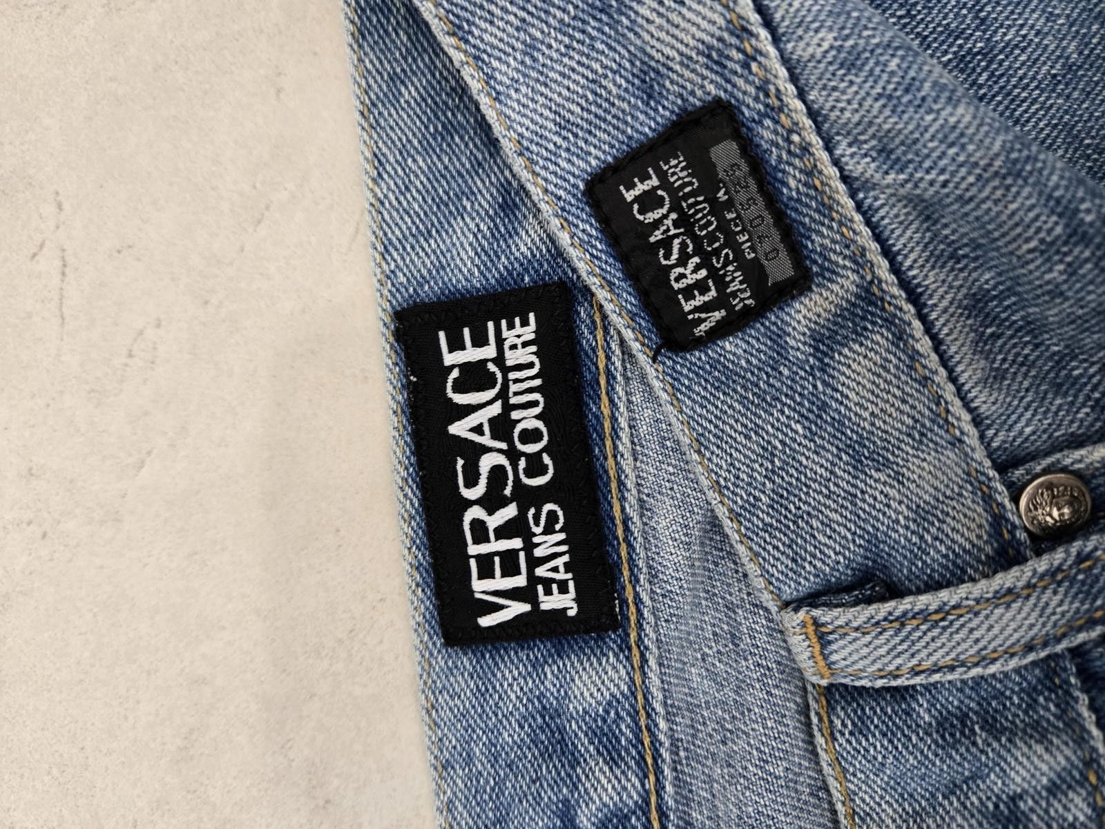 Versace Jeans Couture Vintage Versace Jeans Couture Men's 32 Denim Light Wash Wear Size US 32 / EU 48 - 6 Thumbnail