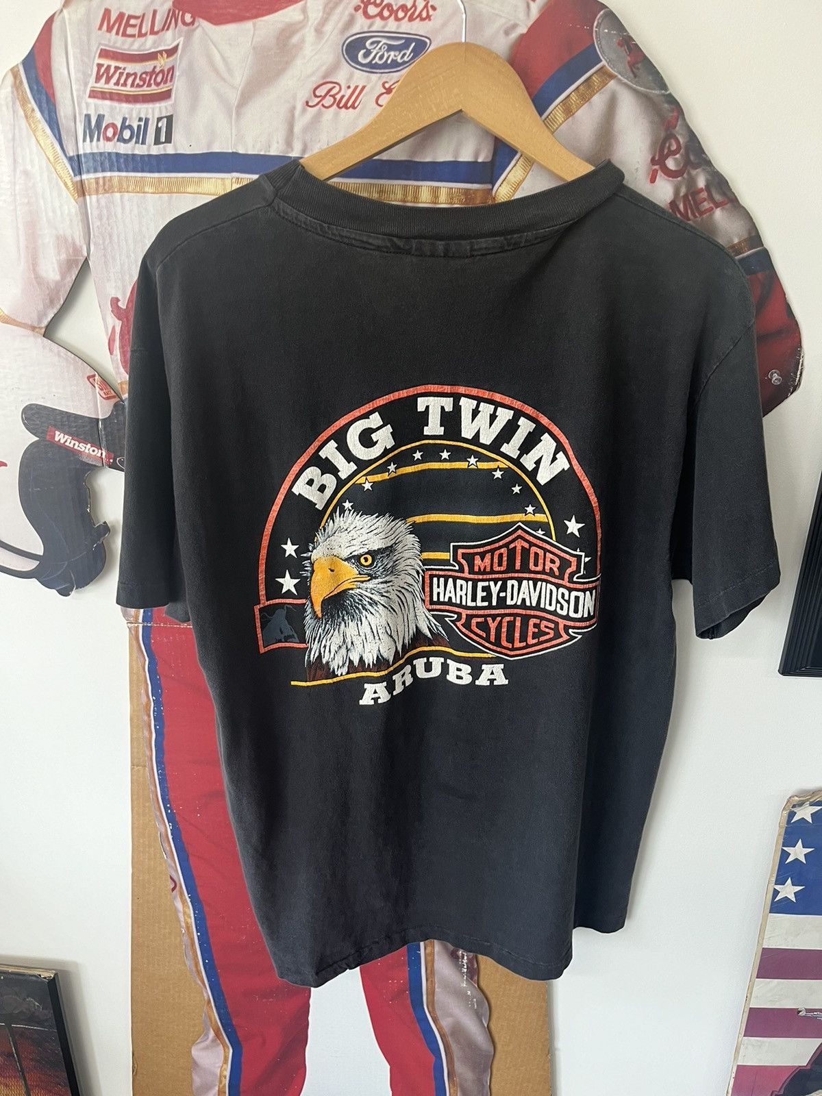 Vintage Harley Davidson X Vintage Size US M / EU 48-50 / 2 - 2 Thumbnail