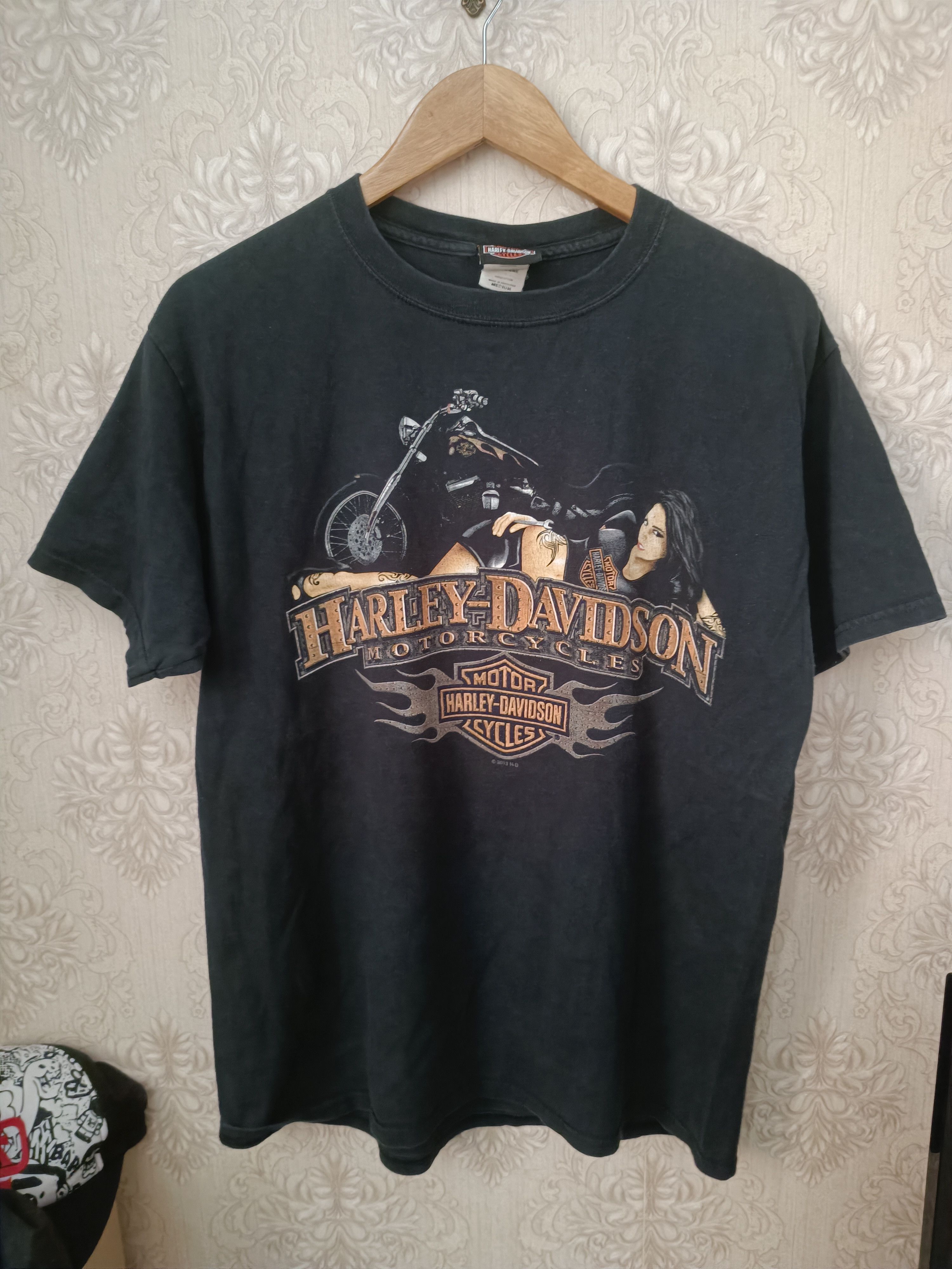 Harley Davidson ♦️2013 Harley Davidson T Shirt Size US L / EU 52-54 / 3 - 1 Thumbnail