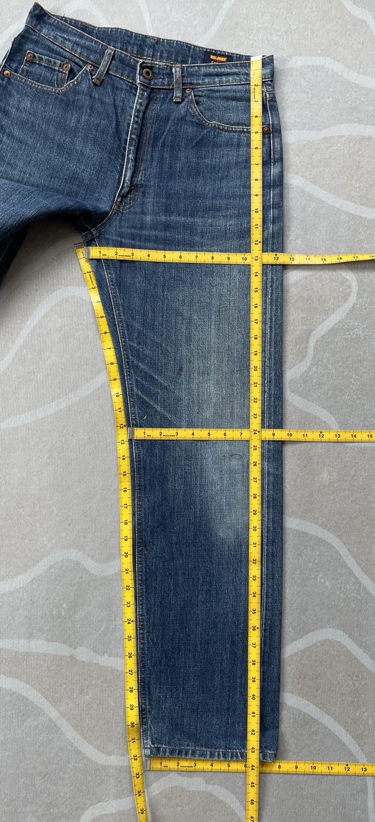Big John × Vintage Big John Extra Straight Jeans (LG143) Size US 31 - 20 Thumbnail