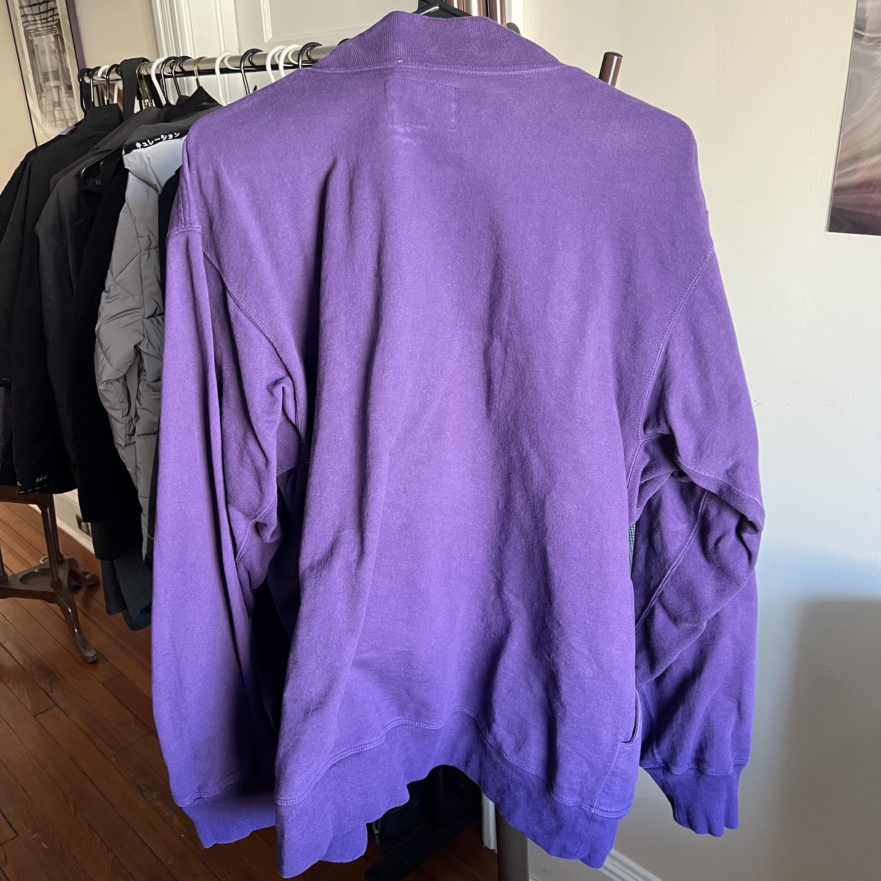 Nanamica North Face PURPLE LABEL 10oz Cotton bomber / Purple / Large Size US L / EU 52-54 / 3 - 6 Thumbnail