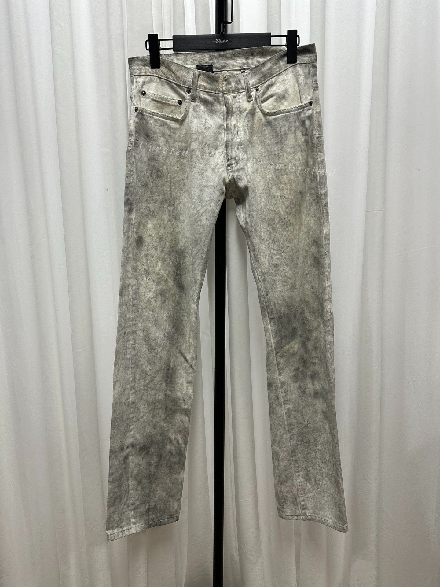 Dior Dior Homme 06SS Distressed Jeans Size US 29 - 1 Thumbnail