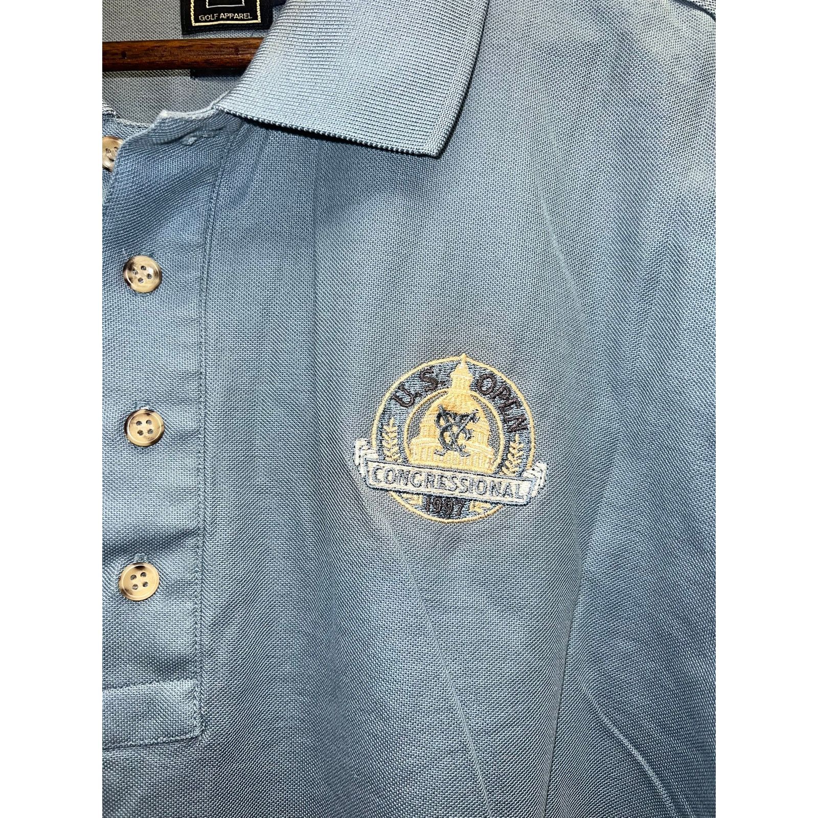 Goldwin Vintage US Open Congressional Polo Shirt Goldwin Golf XL Size US XL / EU 56 / 4 - 3 Thumbnail