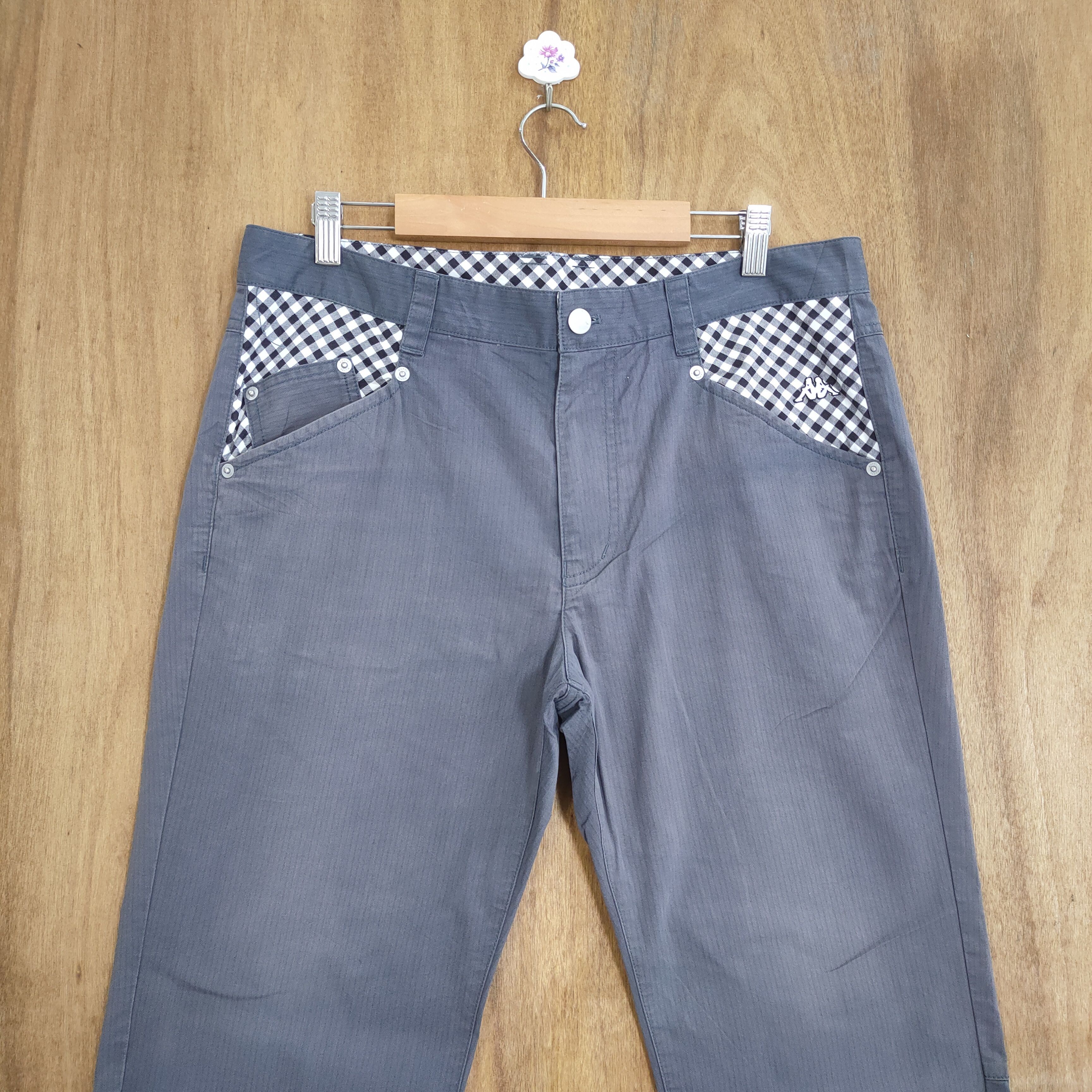 Kappa KAPPA GREY TROUSER CHINO PANTS Size US 34 / EU 50 - 3 Thumbnail
