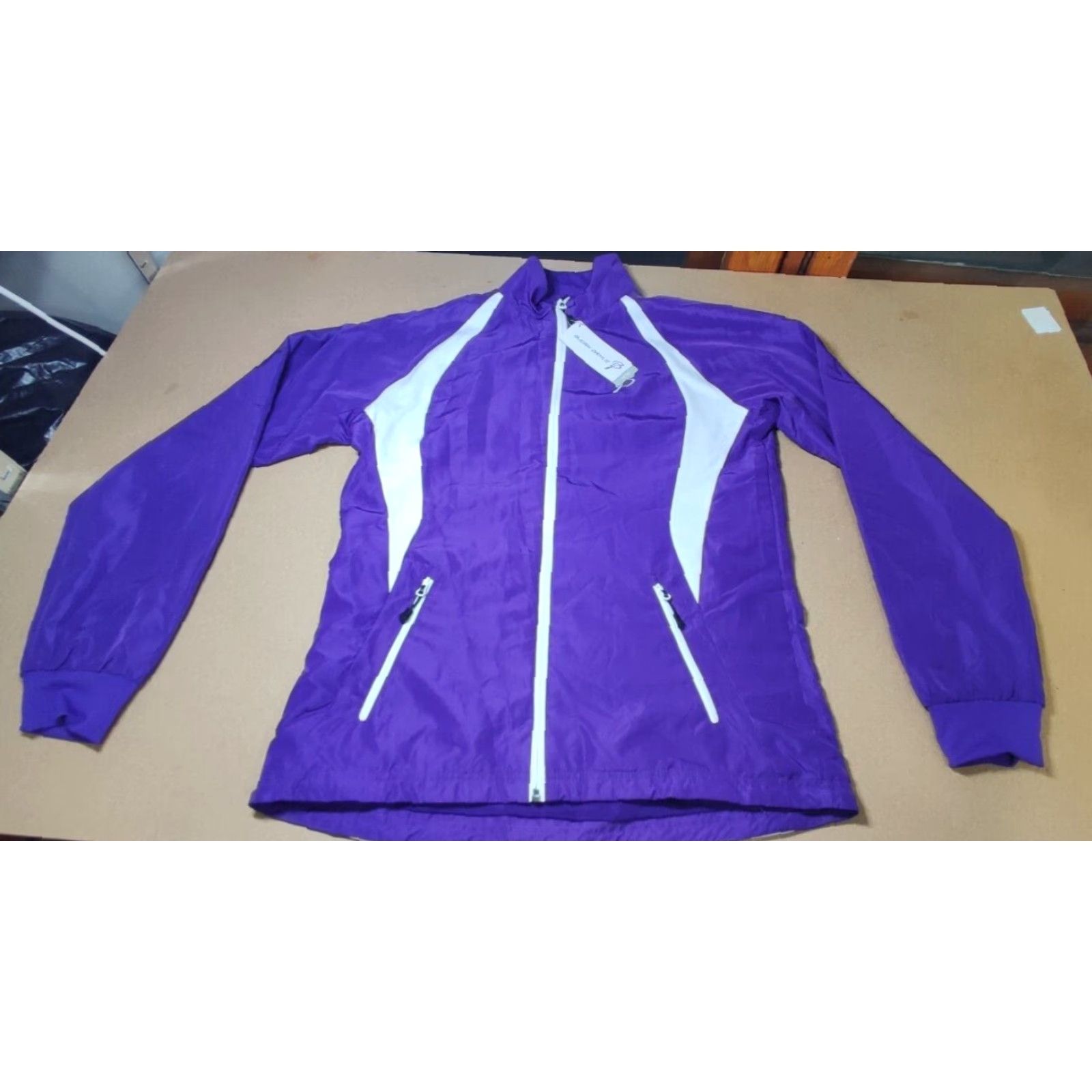 Vintage Bjorn Daehlie Womens Purple Running Track Jacket Size S Full Zip Functional Jacket Size S / US 4 / IT 40 - 2 Thumbnail