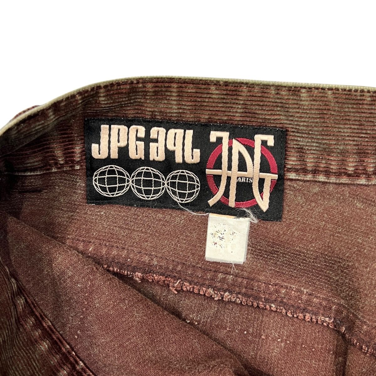 Jean Paul Gaultier Jean Paul GAULTIER 90's Trompe-l'oeil Corduroy Wide Pants Size US 44 / EU 60 - 5 Thumbnail