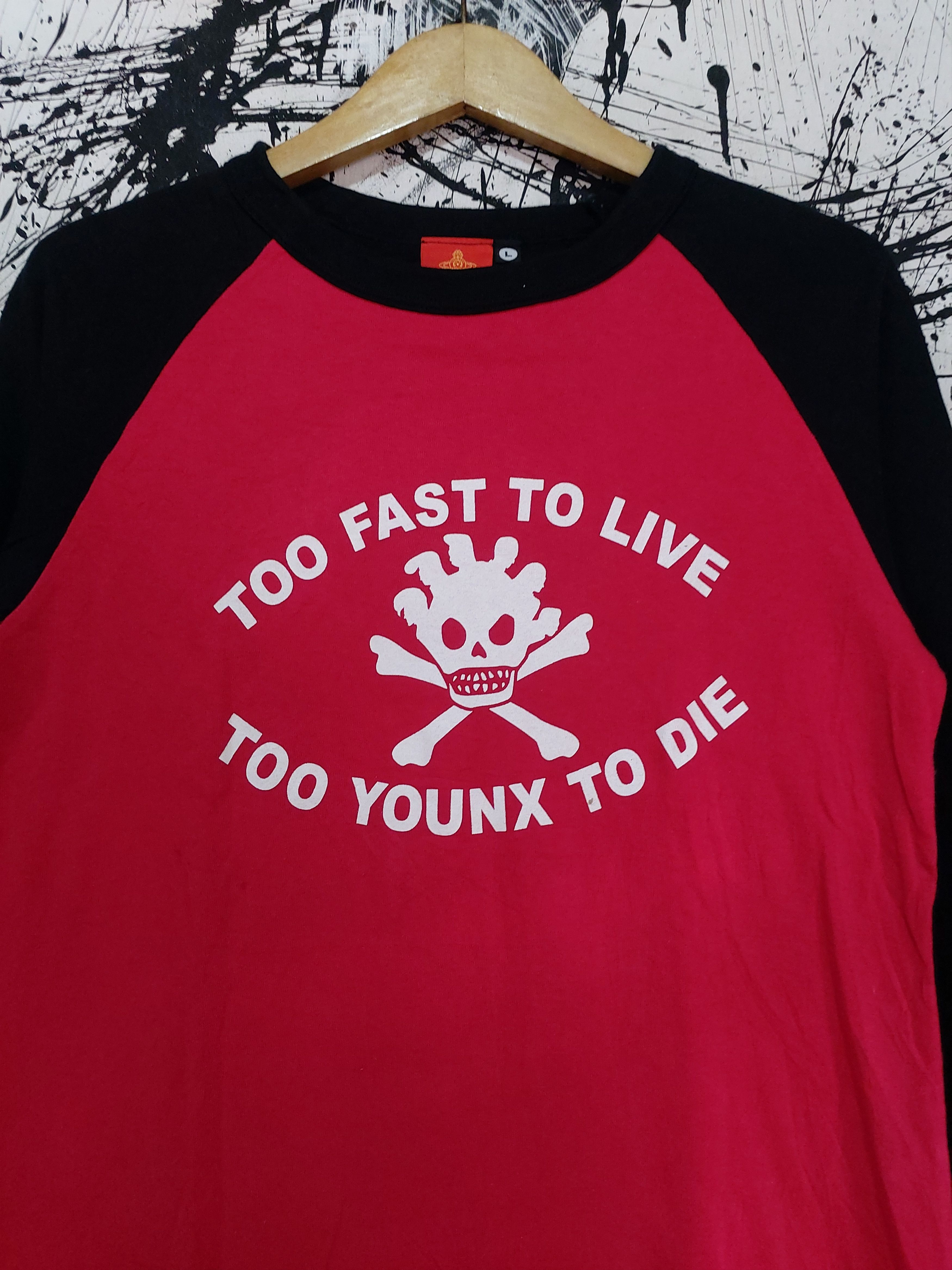 Japanese Brand SEDITIONARIES KISHIDENNE WRERUTOGOOD 3 QUARTER T-SHIRT Size US L / EU 52-54 / 3 - 2 Thumbnail