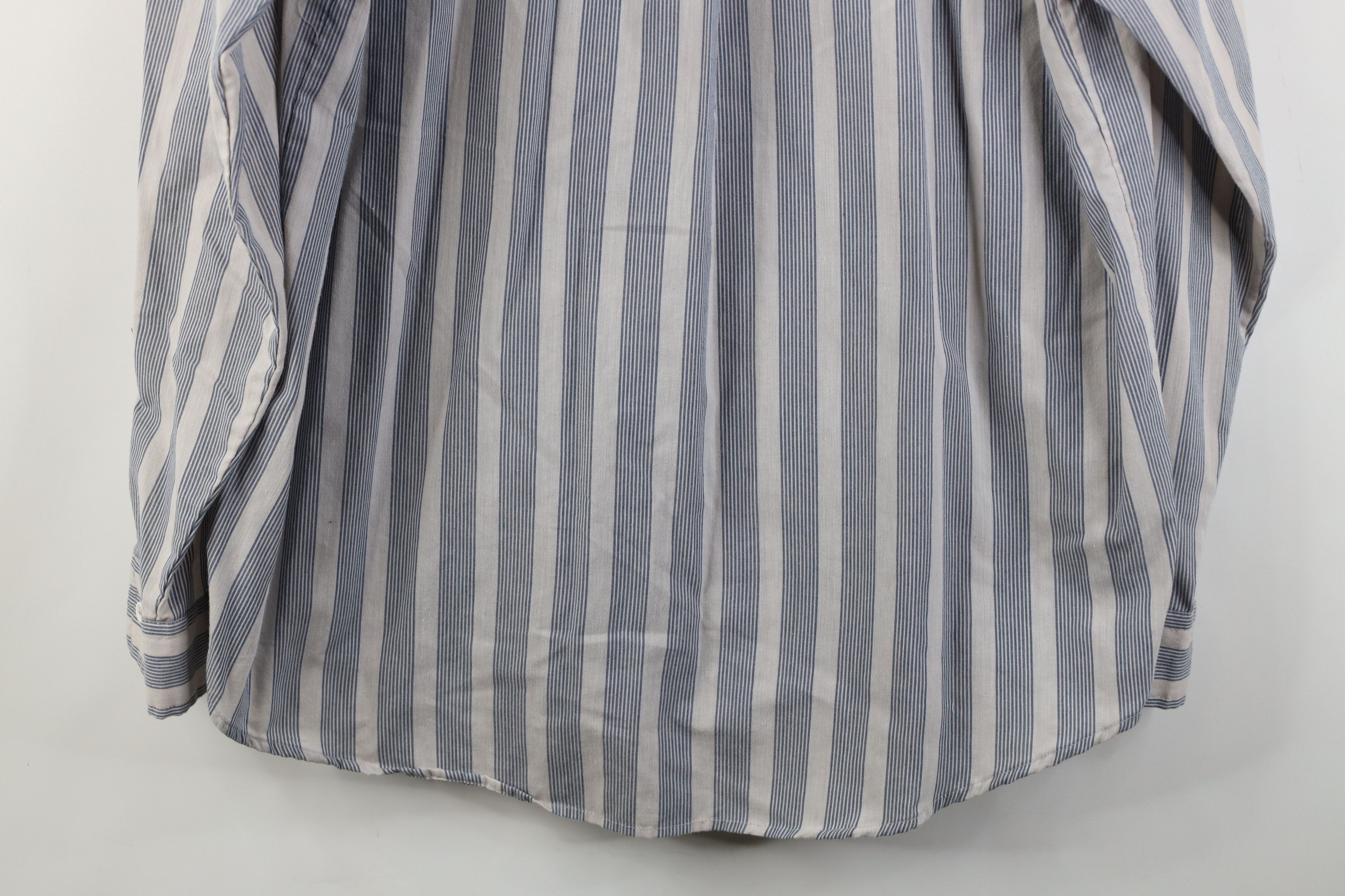 Vintage Vintage 90s Streetwear Block Collared Button Down Shirt Size US XL / EU 56 / 4 - 13 Thumbnail