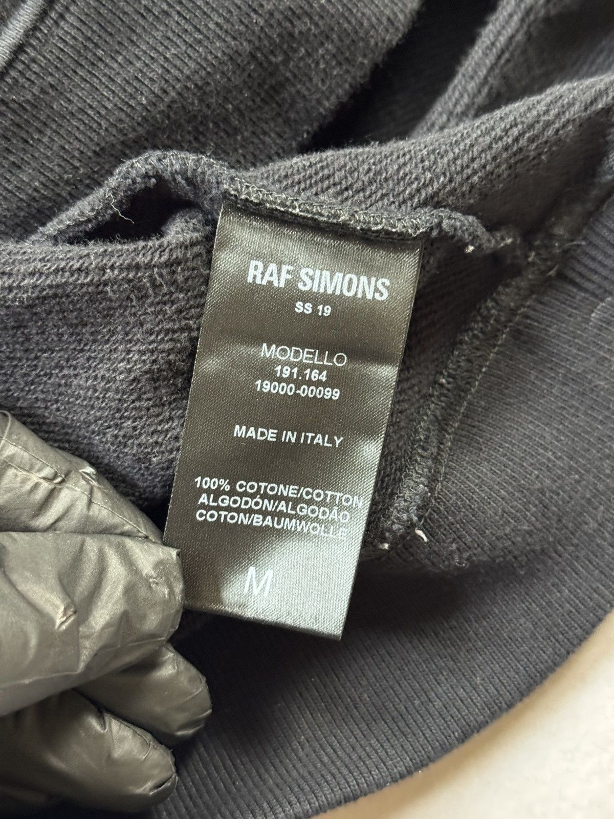 Raf Simons Ss19 Raf Simons Punkette Hoodie(Black/Relaxed M) Size US M / EU 48-50 / 2 - 9 Thumbnail