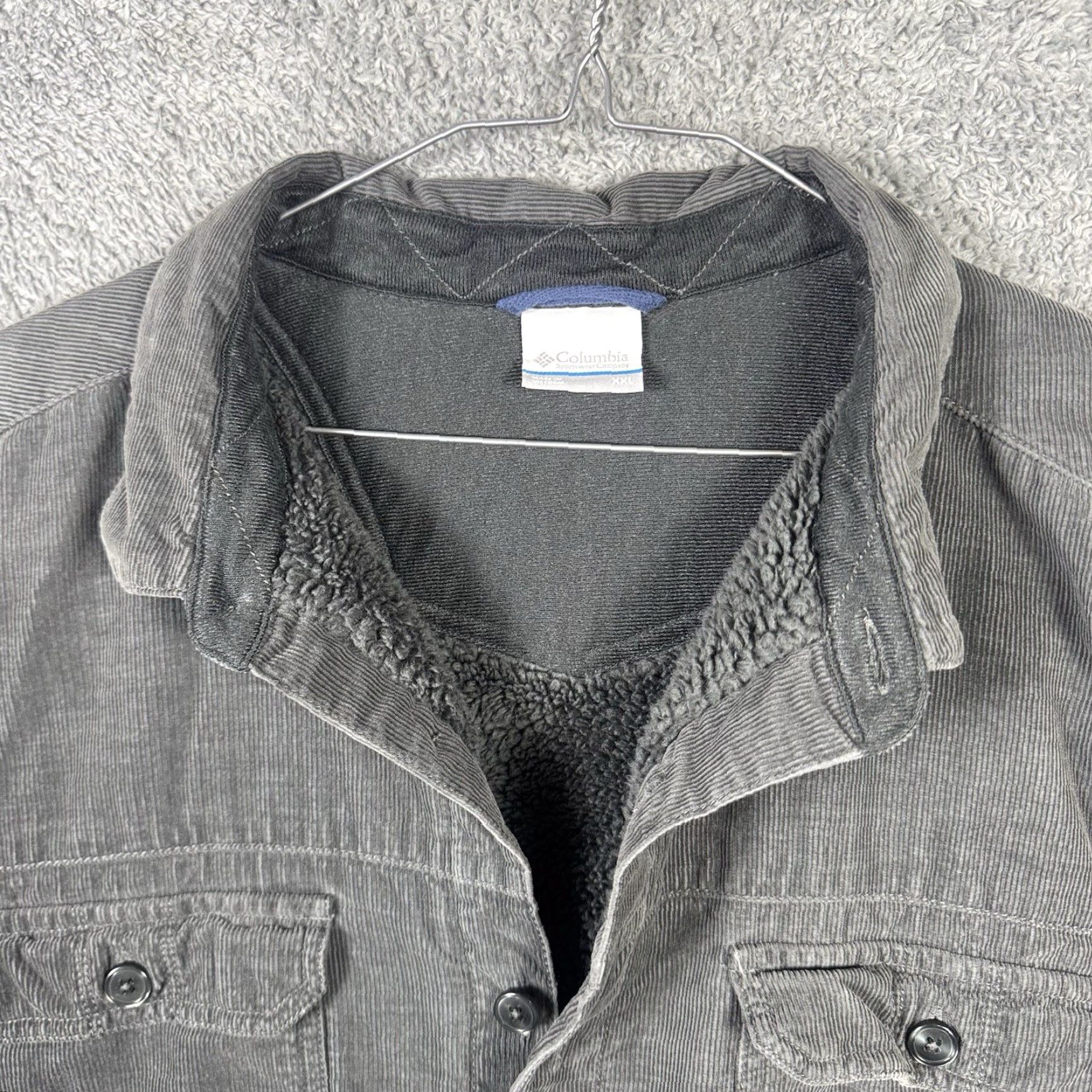 Vintage Columbia Jacket Mens 2XL Corduroy Shacket Windward III Sherpa Windward III Jacket Casual Workwear Mens XL? Size US XXL / EU 58 / 5 - 6 Thumbnail