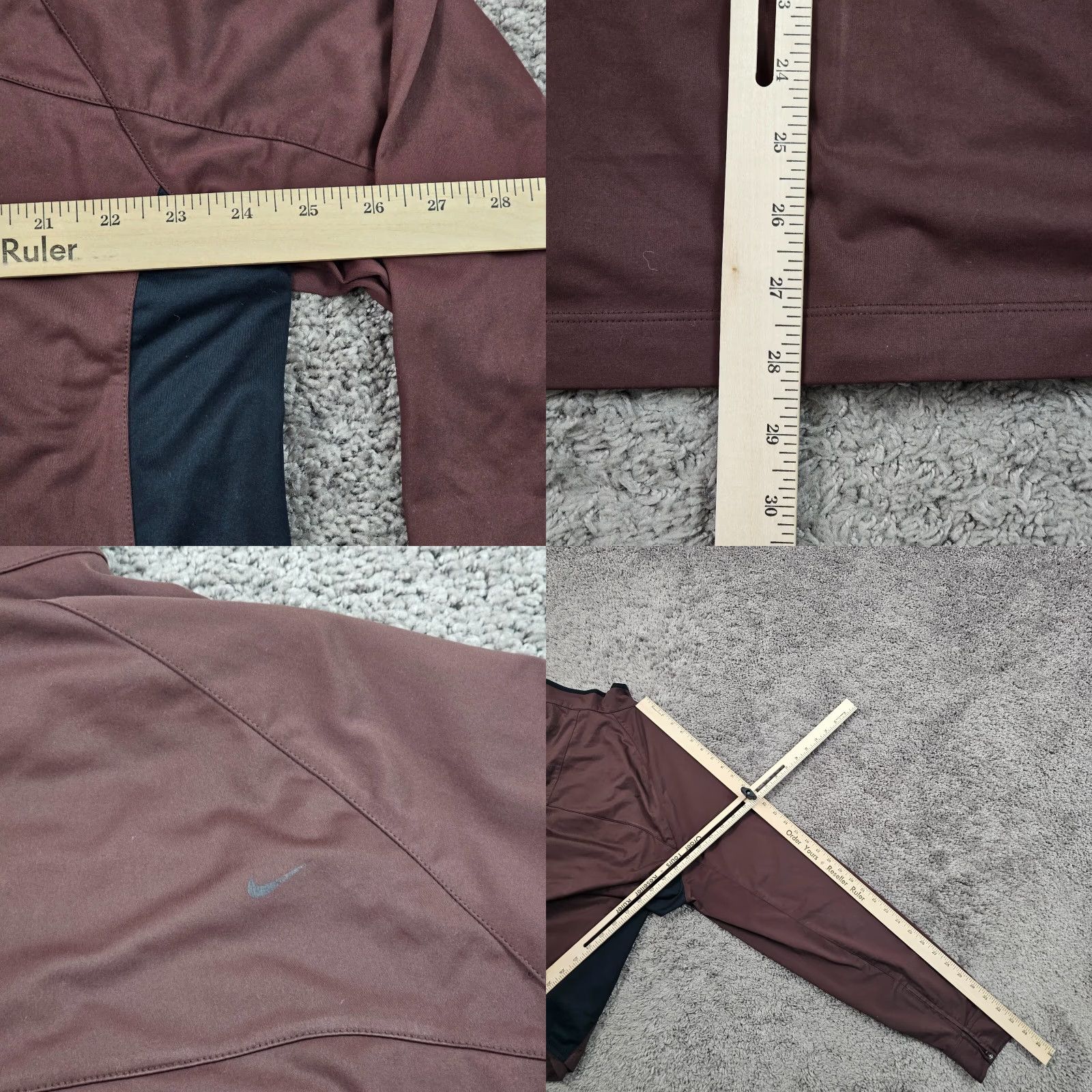 Nike Nike Tiger Woods Jacket Mens XL Brown Full Zip Pockets Breathable Platinum Size US XL / EU 56 / 4 - 8 Thumbnail