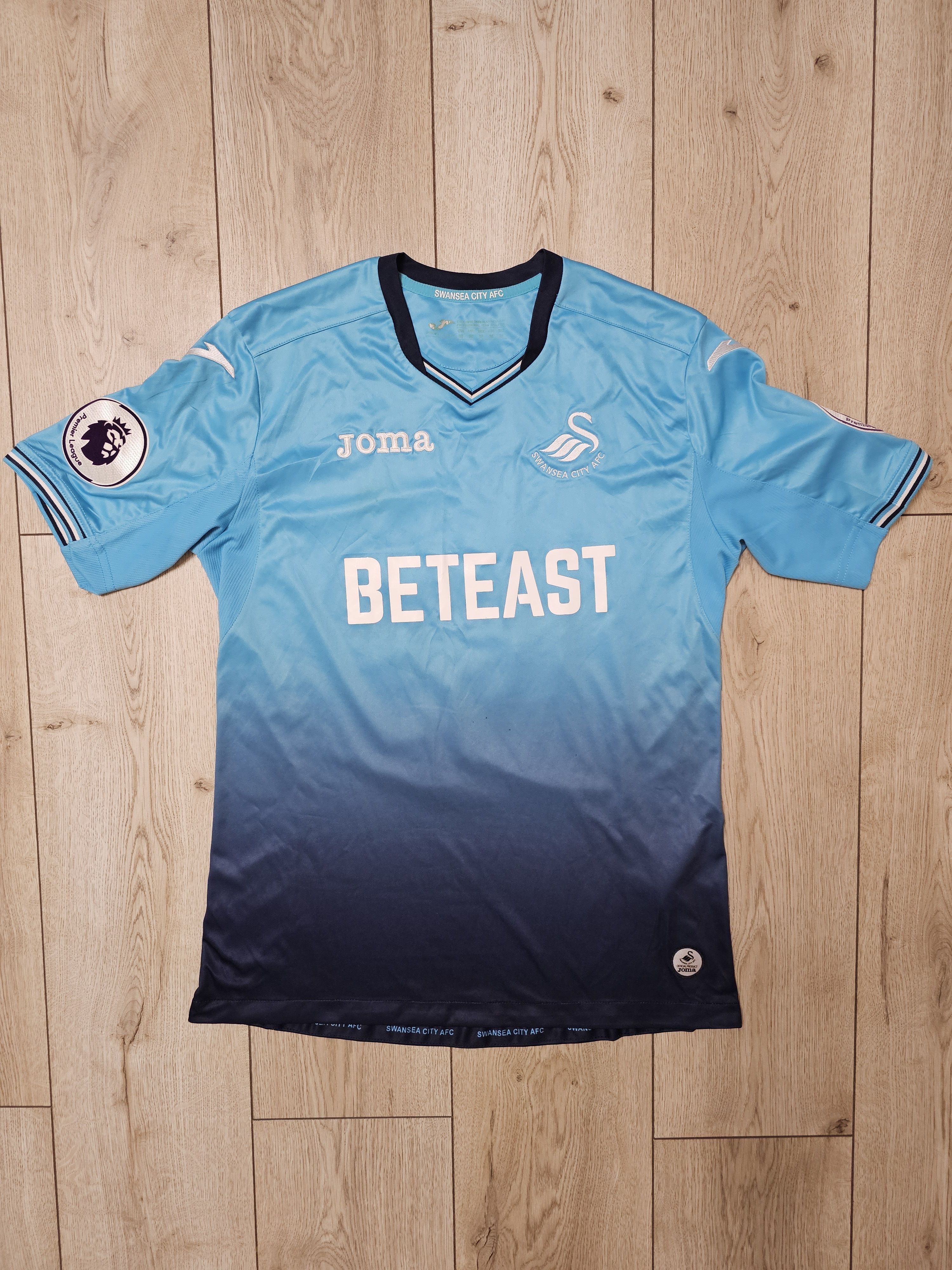 Joma SWANSEA CITY 2016 2017 A.AYEW FOOTBALL SHIRT SOCCER JERSEY Size US M / EU 48-50 / 2 - 2 Thumbnail