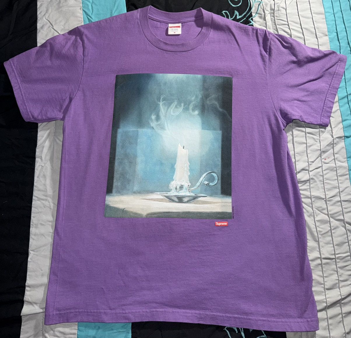 Supreme Supreme Purple Candle Shirt Worn Once Size US M / EU 48-50 / 2 - 1 Thumbnail