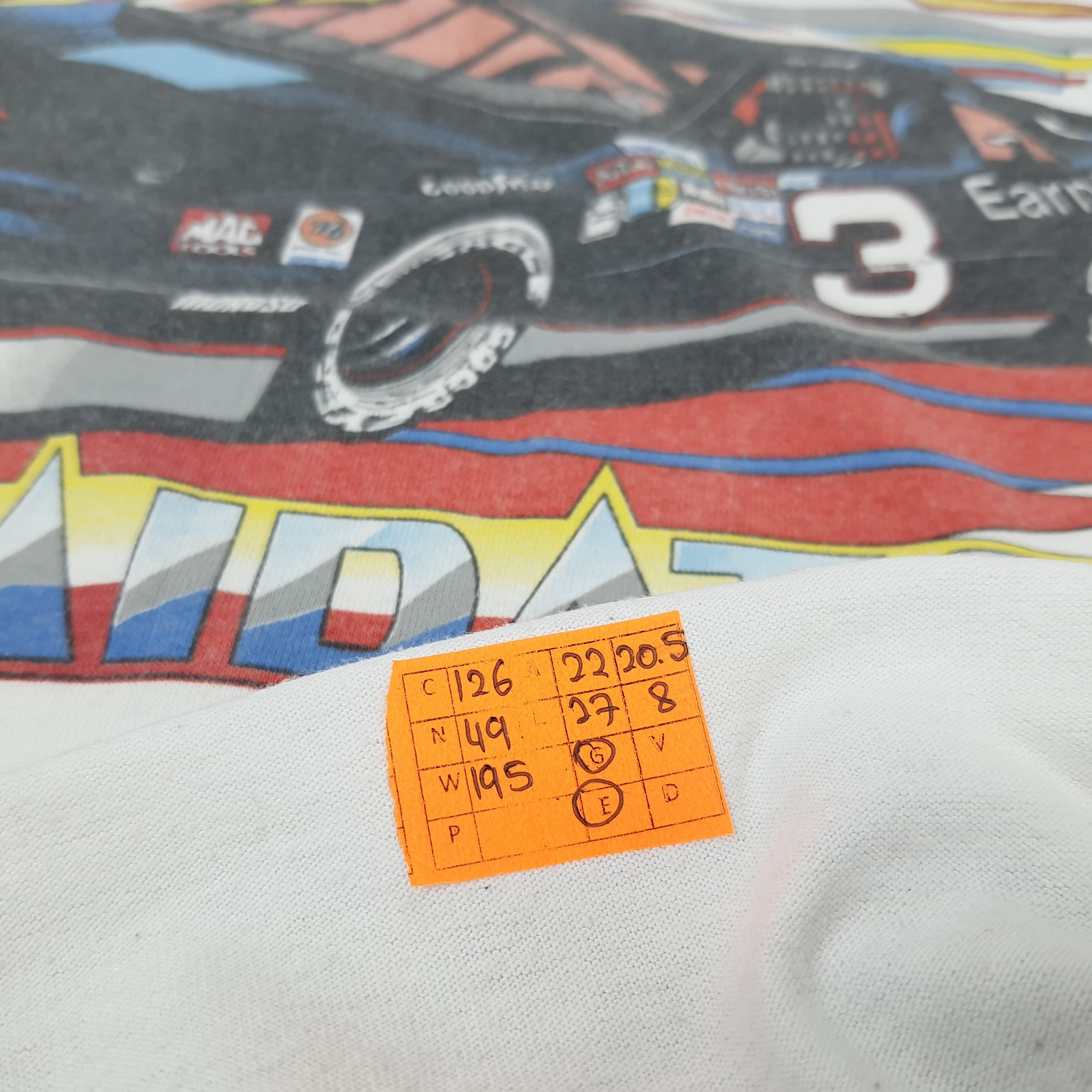 Vintage Vintage Dale Earnhardt American Motorsports Racing T-shirt Size US L / EU 52-54 / 3 - 8 Thumbnail