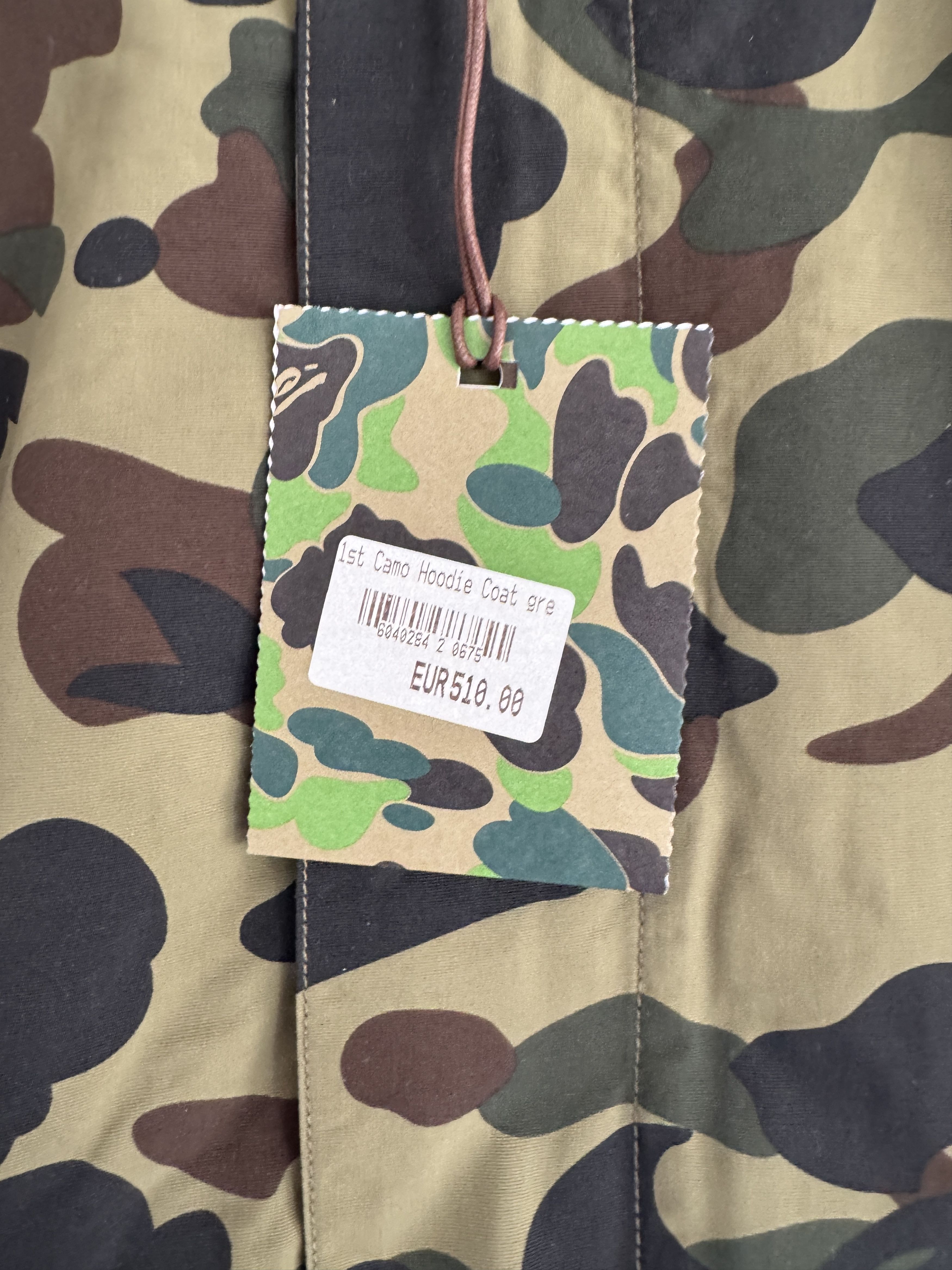 Bape 1st Camo Hooded Coat Size US L / EU 52-54 / 3 - 6 Thumbnail