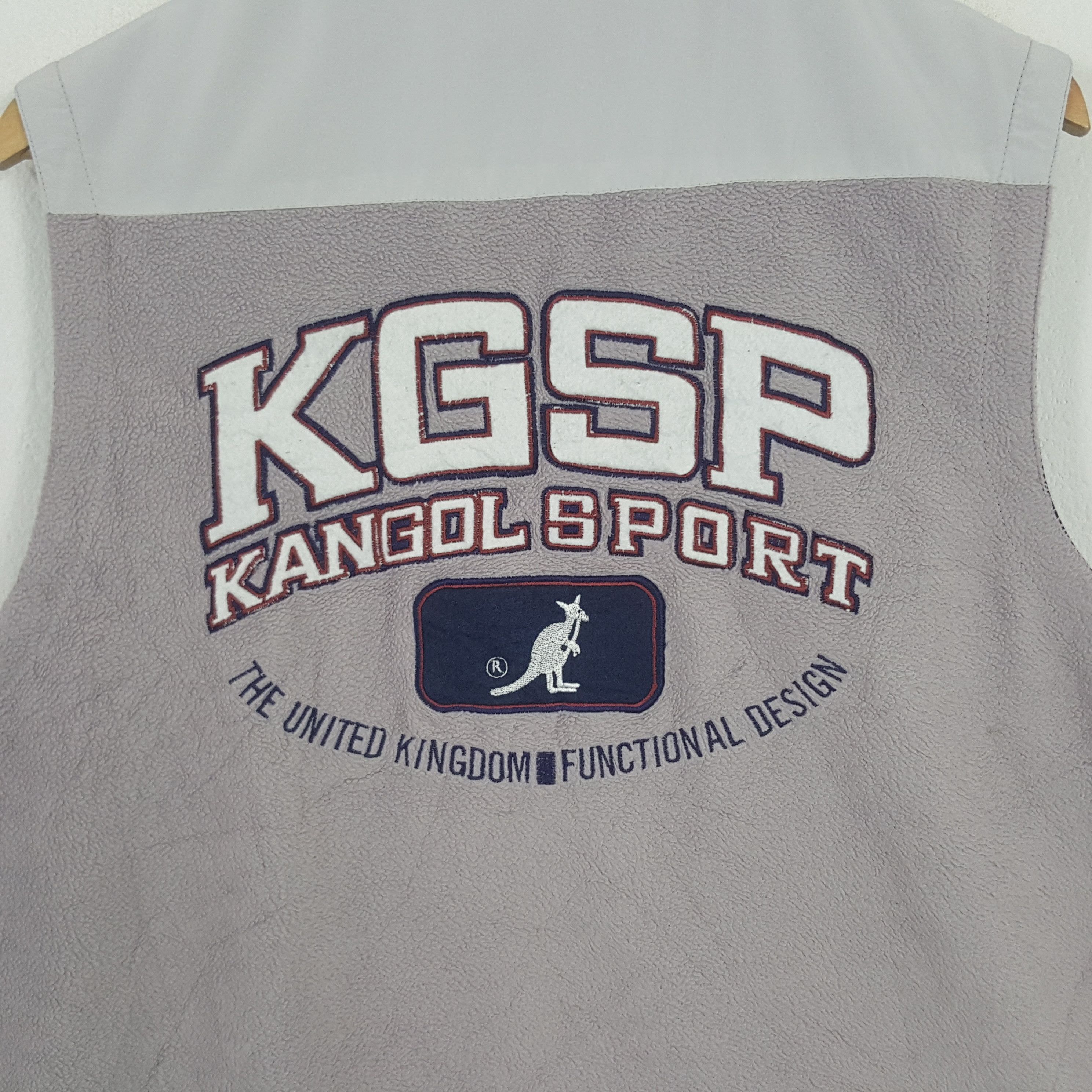 Kangol × Vintage Vintage KGSP Kangol Sport Reversible Vest Size US M / EU 48-50 / 2 - 2 Thumbnail