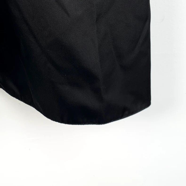Prada Prada Black triangle stand-up collar long-sleeved dress Size XS / US 0-2 / IT 36-38 - 4 Thumbnail