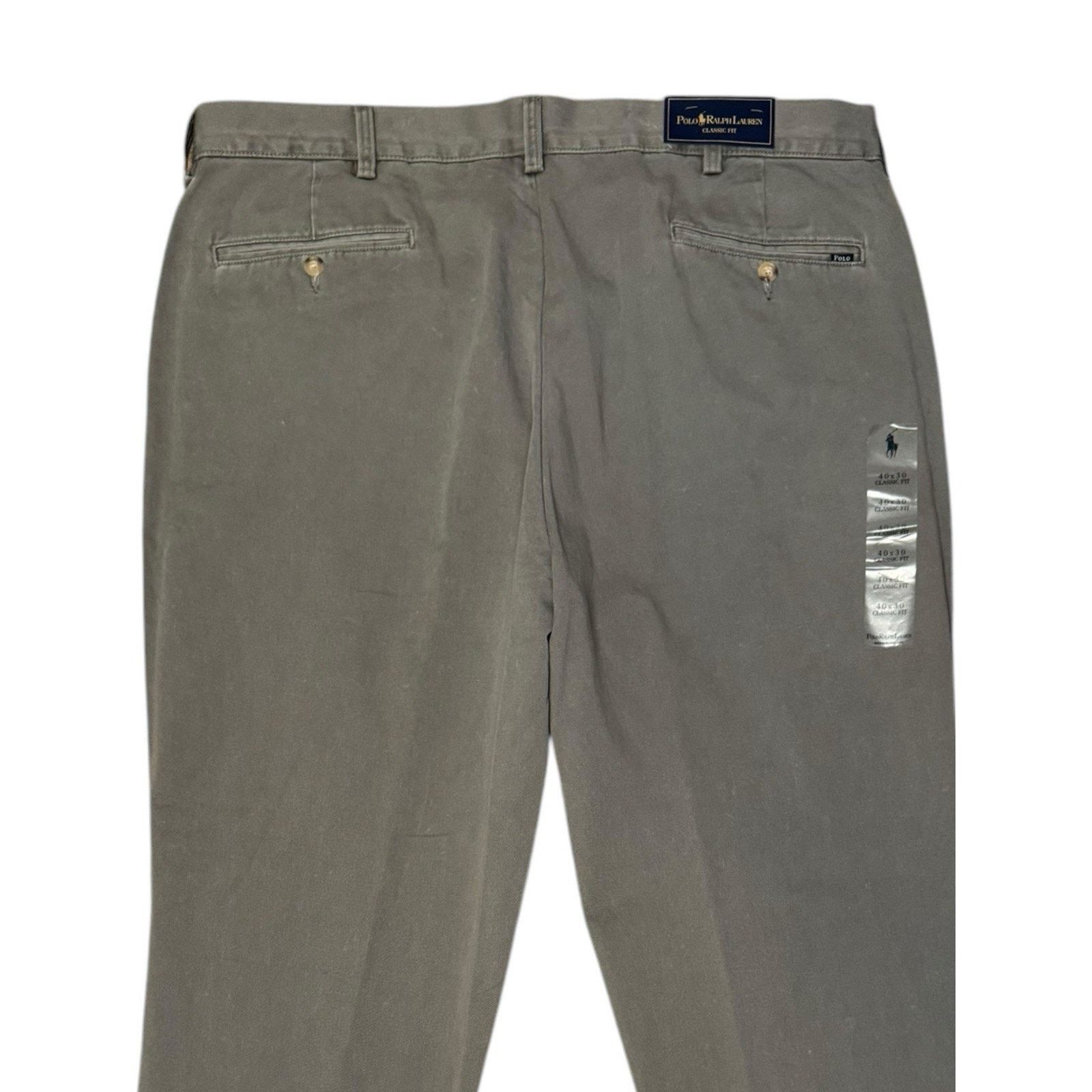 Polo Ralph Lauren Polo Ralph Lauren NEW Classic Fit Cotton Pants Twill Chinos Size US 40 / EU 56 - 5 Thumbnail