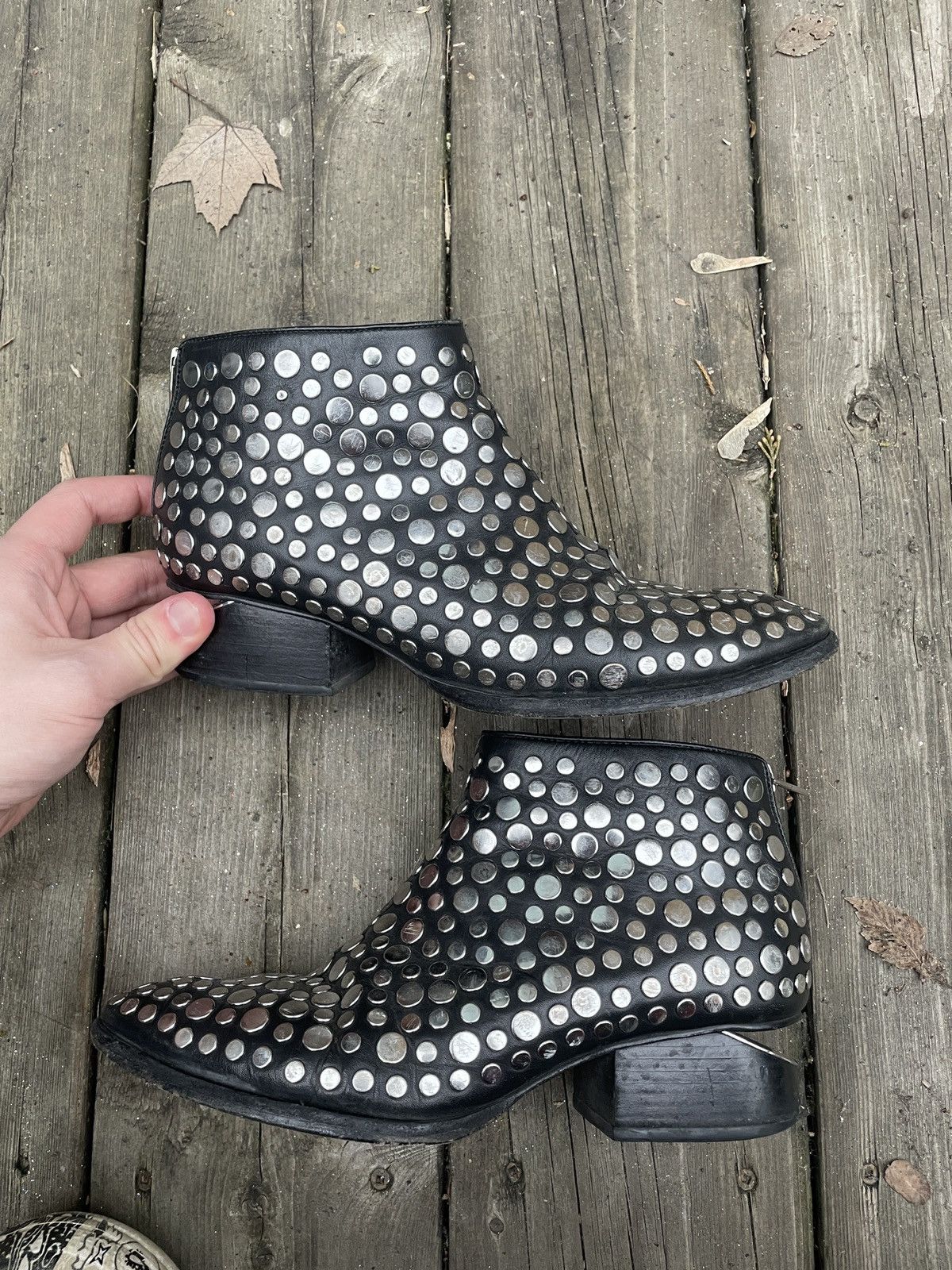 Alexander Wang Alexander Wang Studded Heel Boots size 37 Size US 7 / IT 37 - 2 Thumbnail