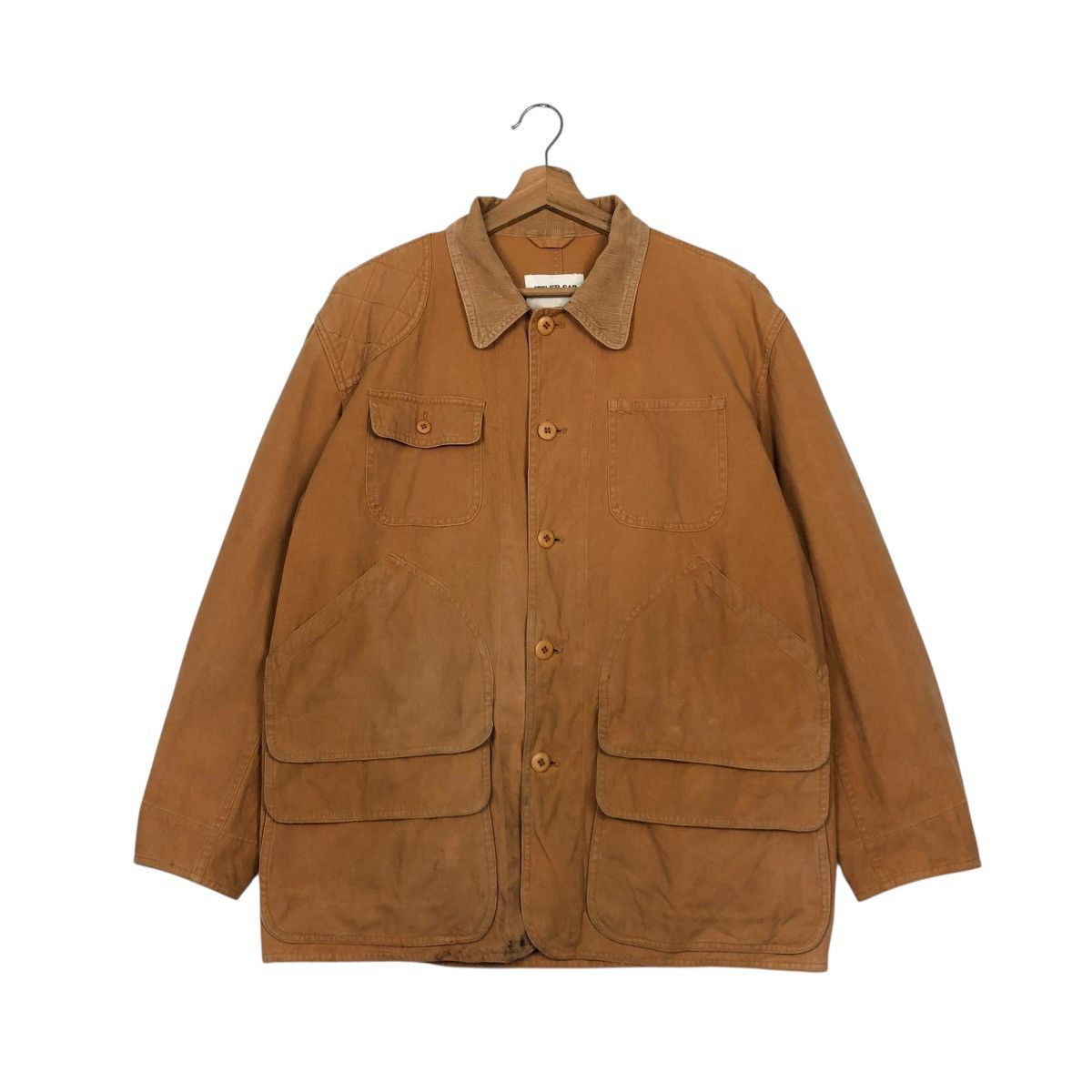 Japanese Brand 🔥RICH BROWN VINTAGE CHORE WORK JACKET ATLIERSAB ISSEY MIYAKE Size US M / EU 48-50 / 2 - 3 Thumbnail